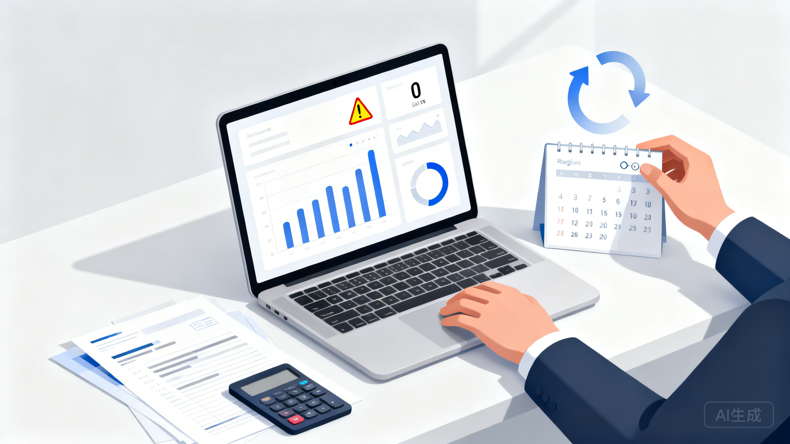 商家助手经营报表不更新/销售额显示为0怎么办？统计口径核对、时间区间设置与数据重算排查教程