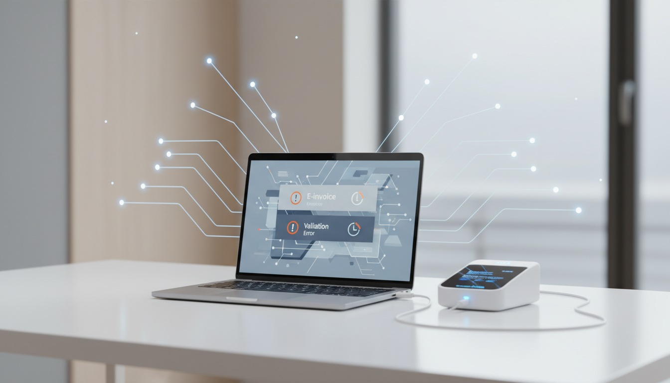 商家助手电子发票开具失败提示“税号校验不通过/开票接口超时”怎么解决？开票配置、税控设备连接与重试开票排错教程