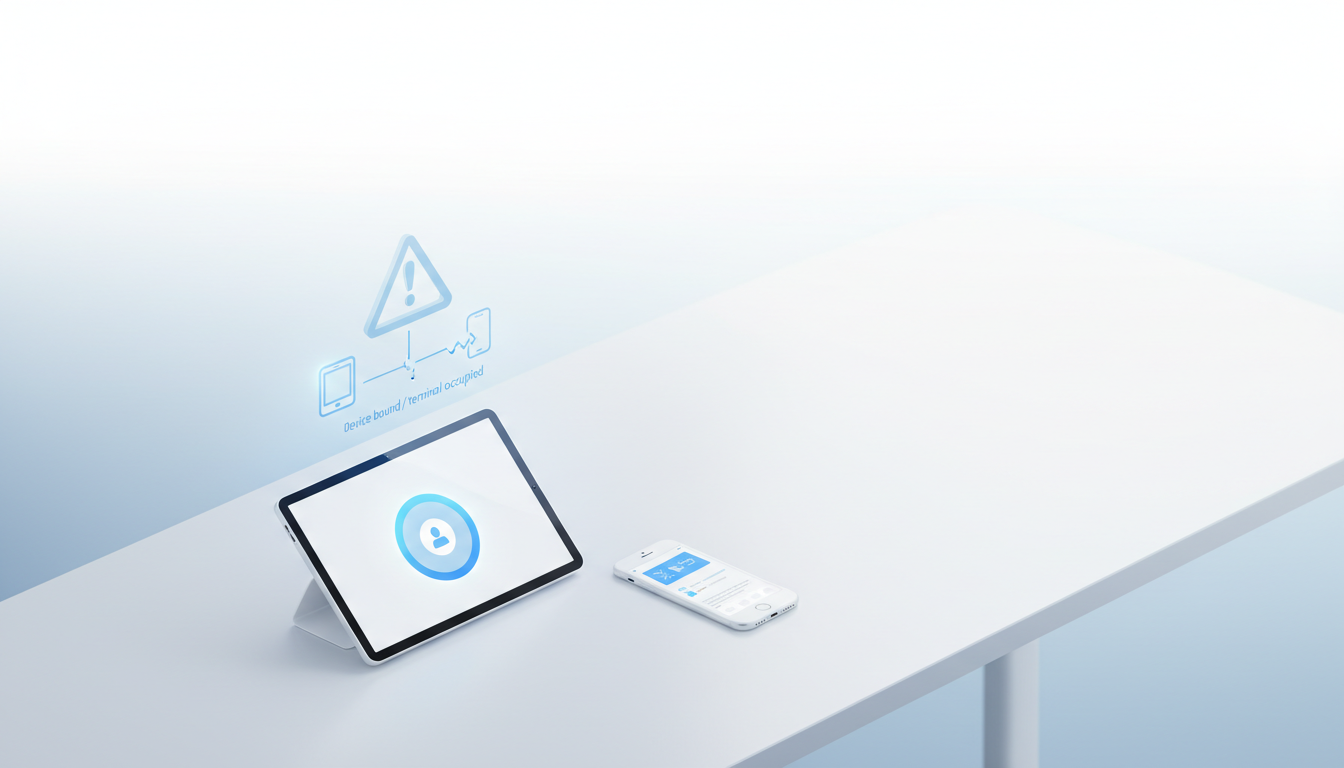 商家助手提示“设备已被绑定/终端号被占用”导致收银端无法登录怎么解决？设备解绑、重新绑定与权限核对教程