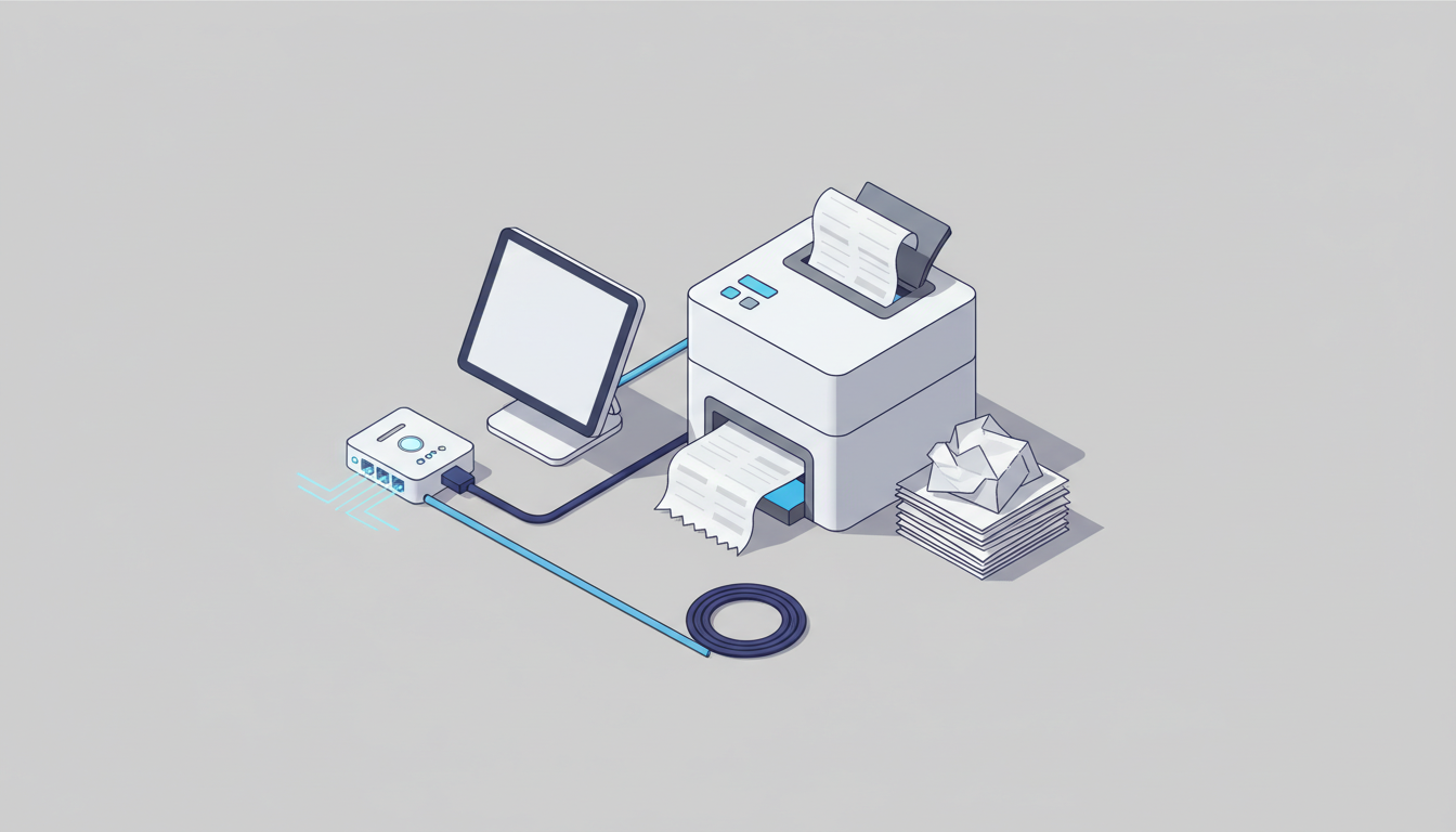 商家助手后厨厨打机不出单/出单重复怎么办？档口绑定、分单规则与局域网端口排查教程