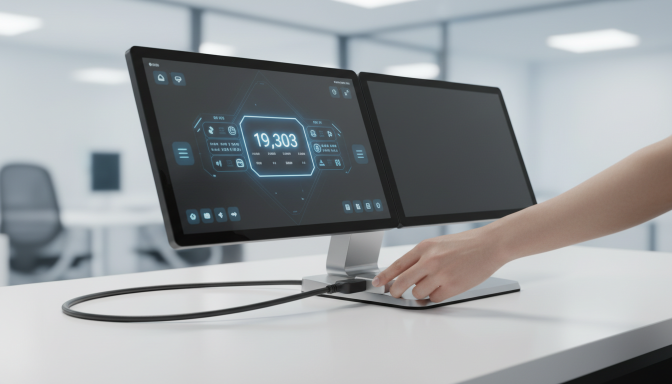 商家助手客显/双屏收银副屏不显示金额怎么解决？HDMI连接、扩展显示模式与分辨率适配排查教程