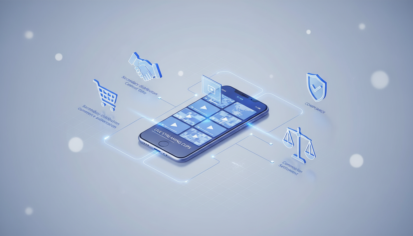 2026年平台规范“直播切片二次传播带货”授权机制：商家如何设置素材使用许可、分佣结算与侵权投诉申诉？