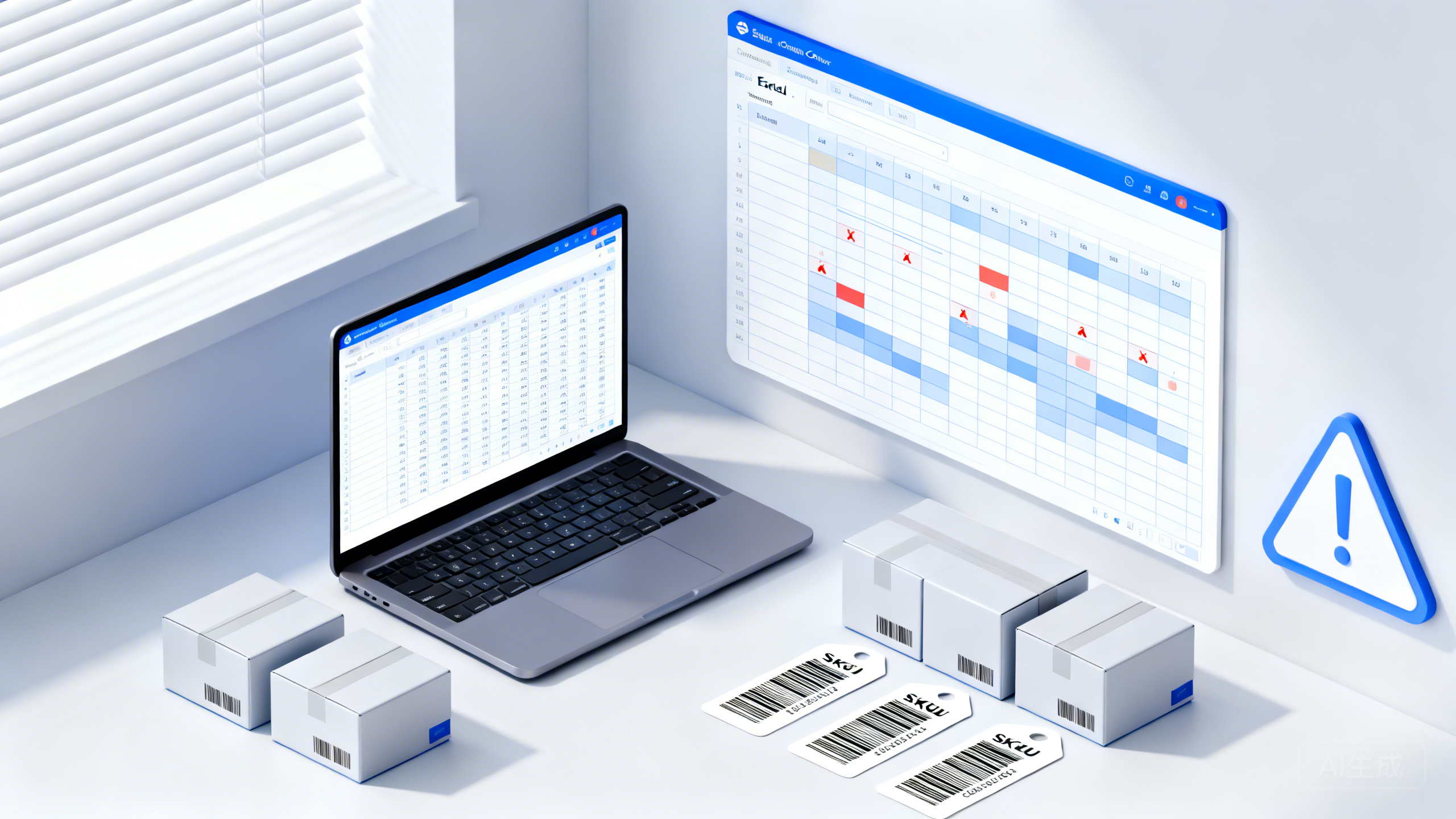商家助手批量导入商品失败提示“格式不正确/字段缺失”怎么解决？Excel模板填写、编码格式与SKU字段校验教程