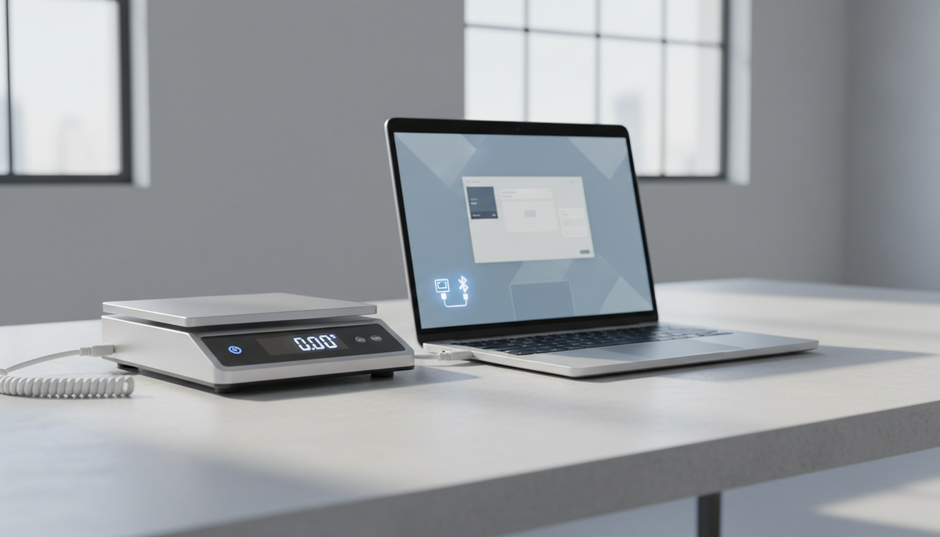 商家助手电子秤无法识别/称重一直为0怎么解决？串口/蓝牙连接、波特率协议与称重商品联动设置教程