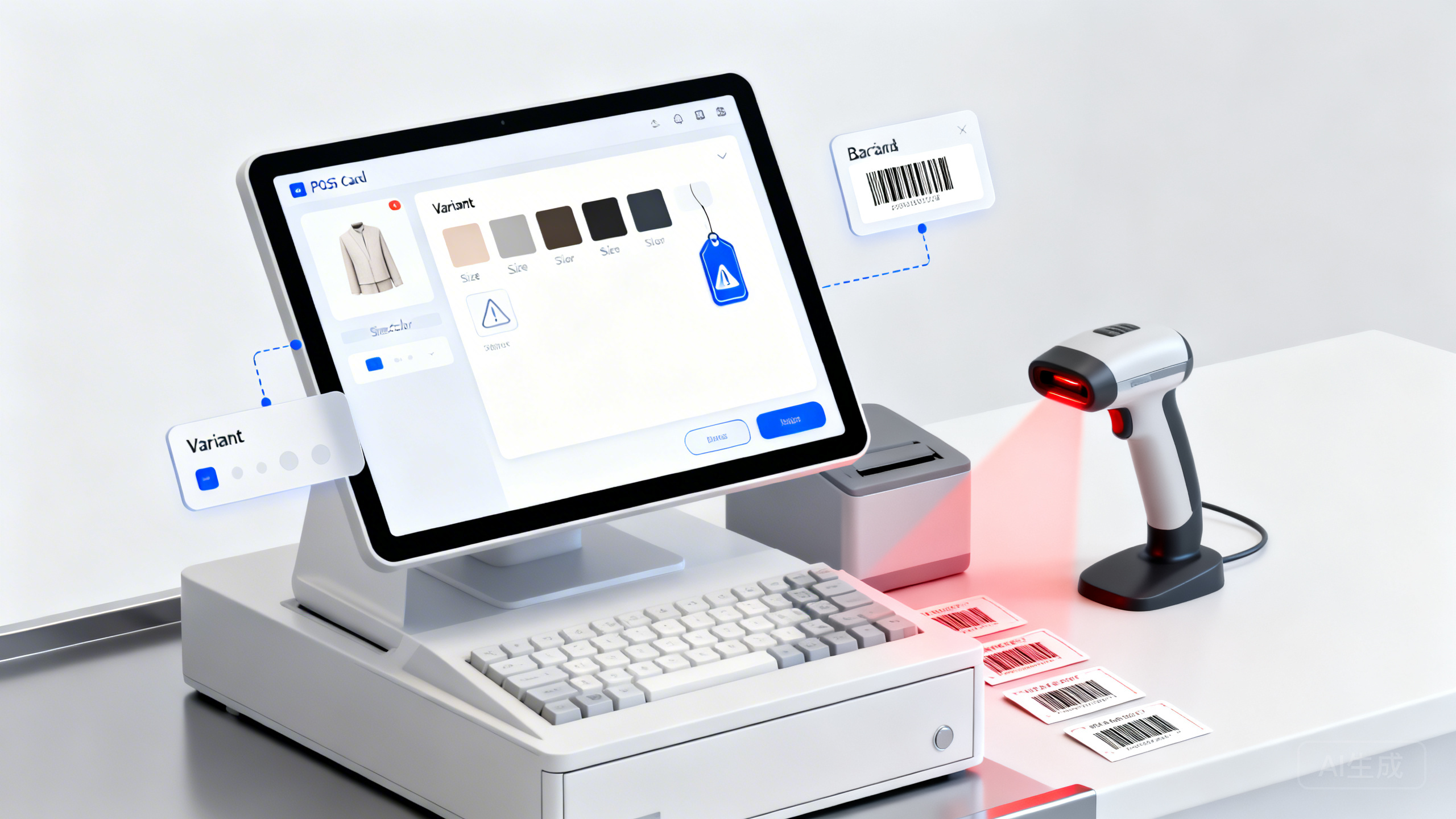 商家助手多规格商品在收银台只显示一个规格或规格价格异常怎么办？规格属性设置、条码关联与商品数据下发排查教程