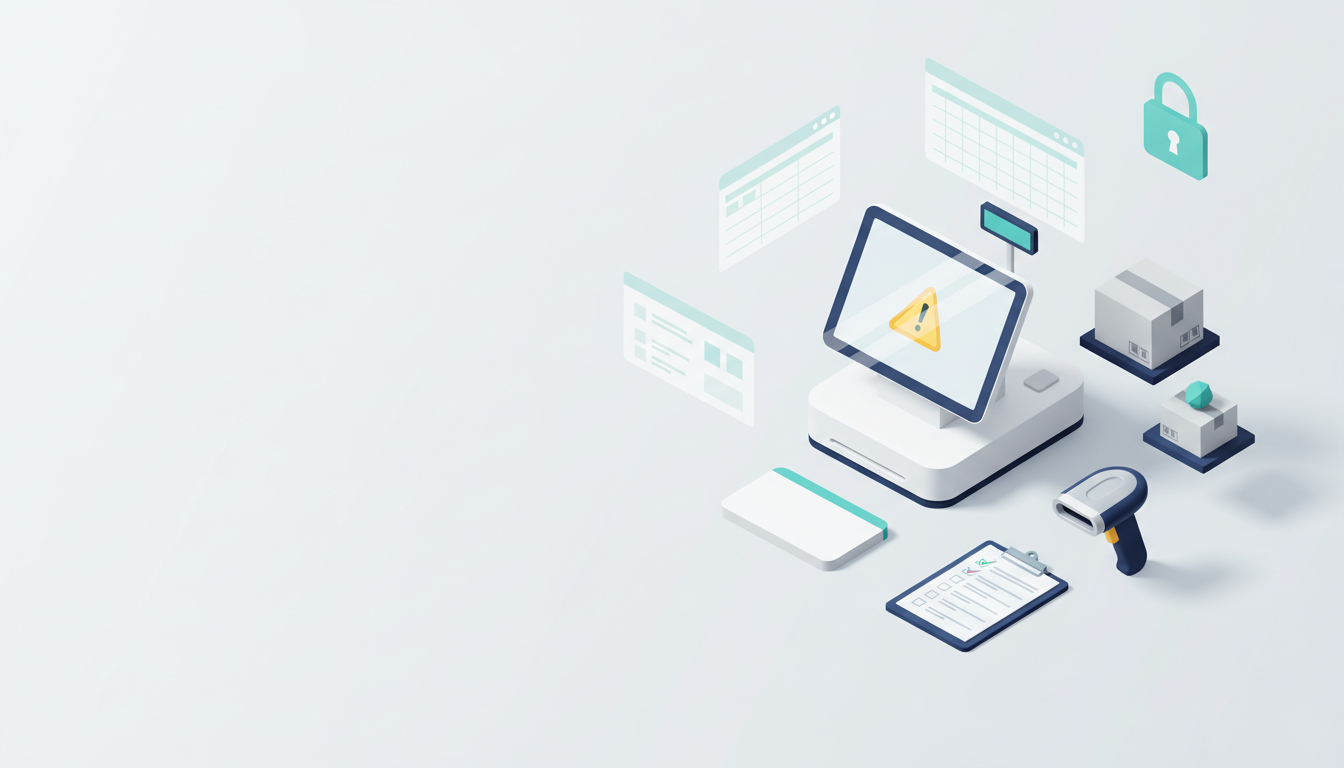 商家助手收银时提示“库存不足/禁止销售”但实际有货怎么办？可售库存计算、锁定库存与盘点调整排查教程