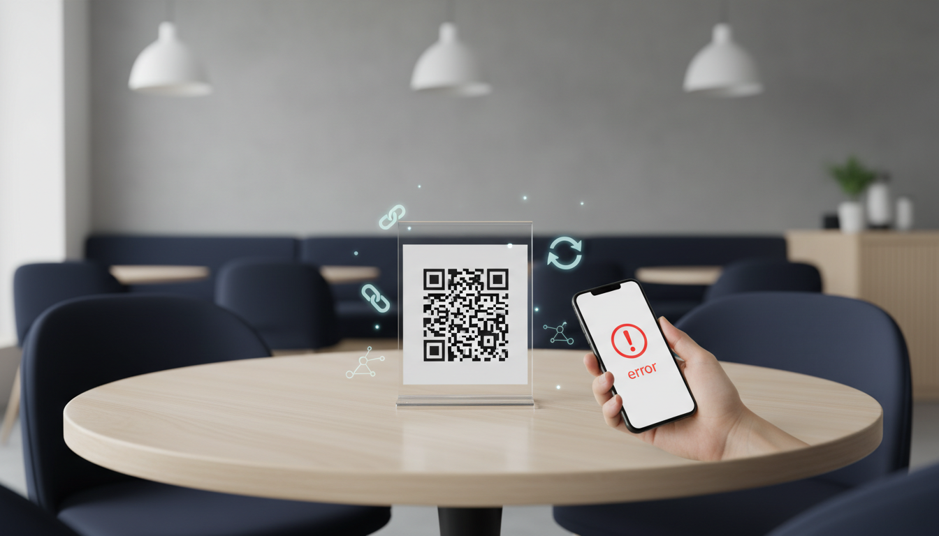 商家助手店内点餐二维码失效/跳转到错误门店怎么办？桌牌绑定关系校验、链接重生成与缓存刷新修复教程