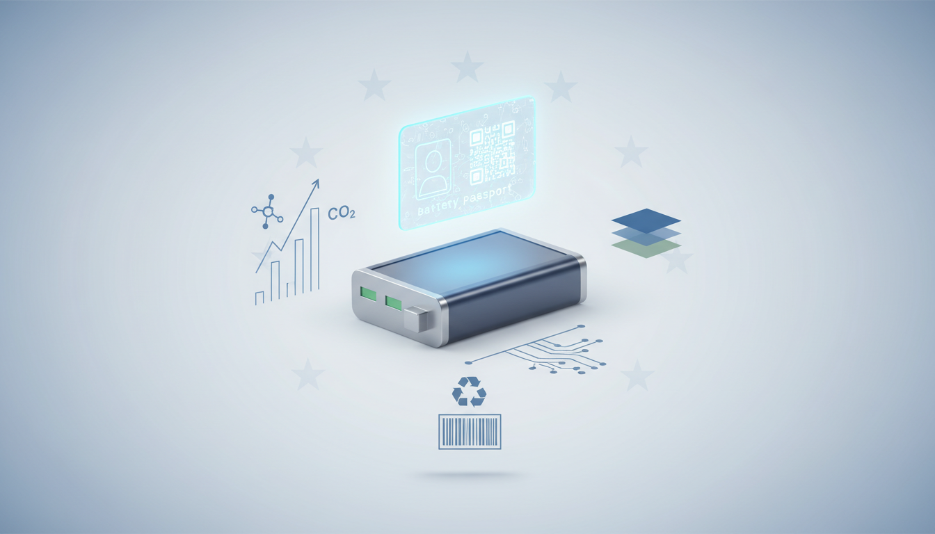2026年欧盟《电池法规》电池护照要求临近：带电商品卖家要准备哪些碳足迹、材料成分与回收注册资料，才能顺利上架与清关？