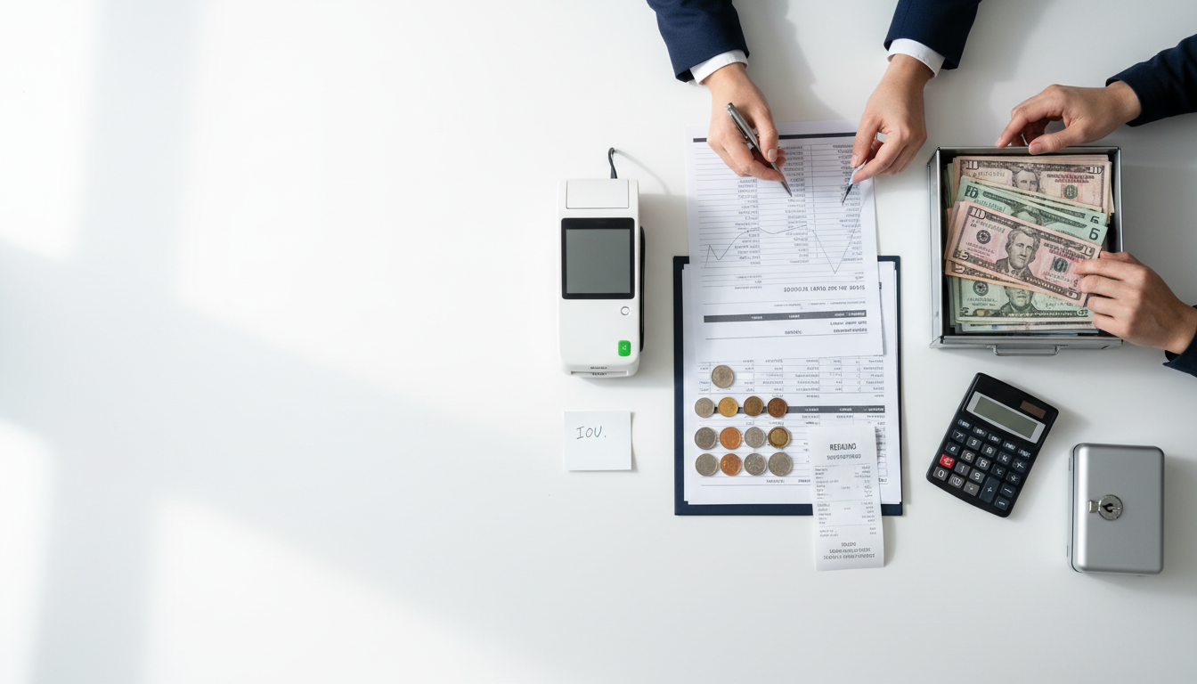 商家助手交接班现金不符如何核对：班次报表、备用金、赊账与退款冲抵排查流程