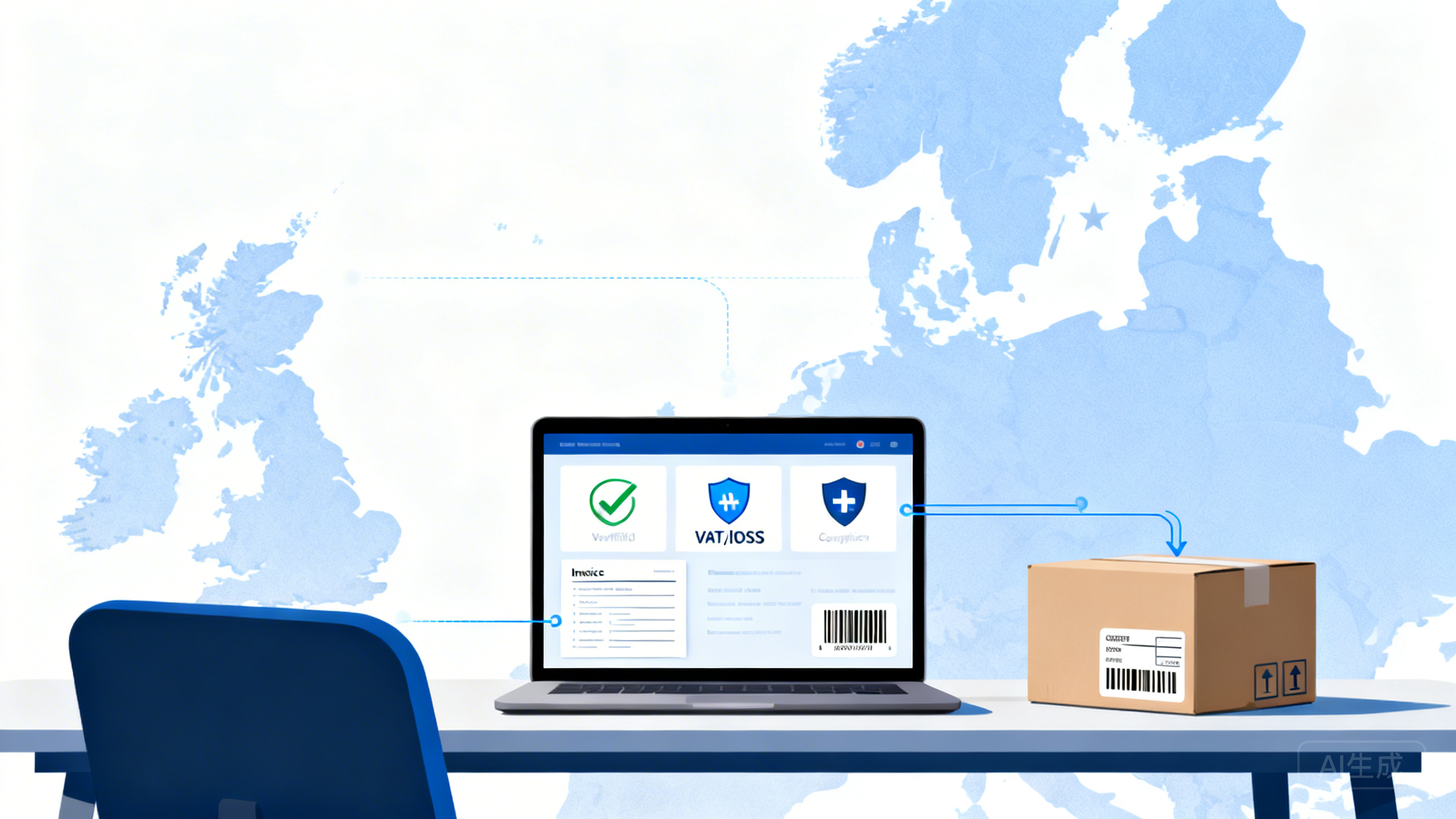 2026年欧盟IOSS与英国VAT税号校验趋严：跨境卖家如何完成含税定价、订单申报与税务凭证留存，避免包裹补税退件与平台限制提现？