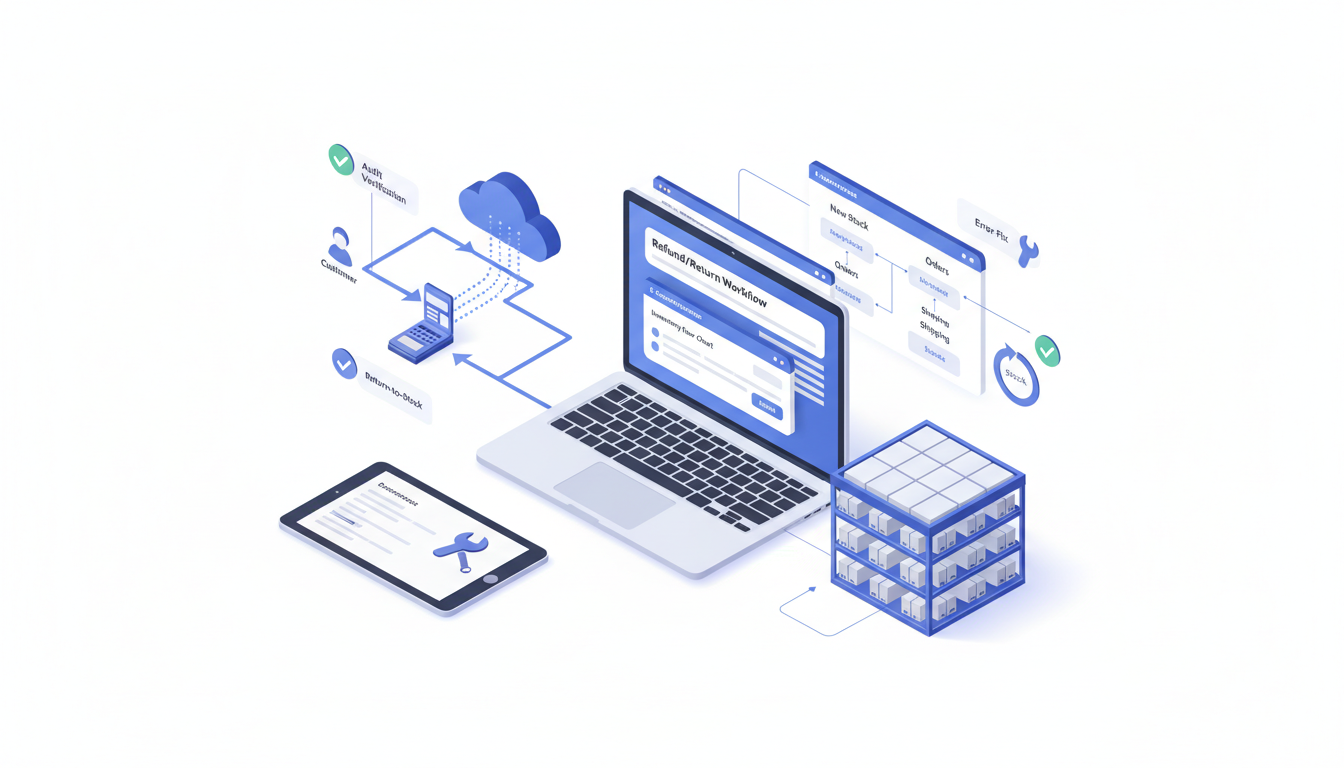 商家助手退款/退货后库存没有自动回补如何处理？退货入库单生成、库存流水核对与收银端同步修复指南