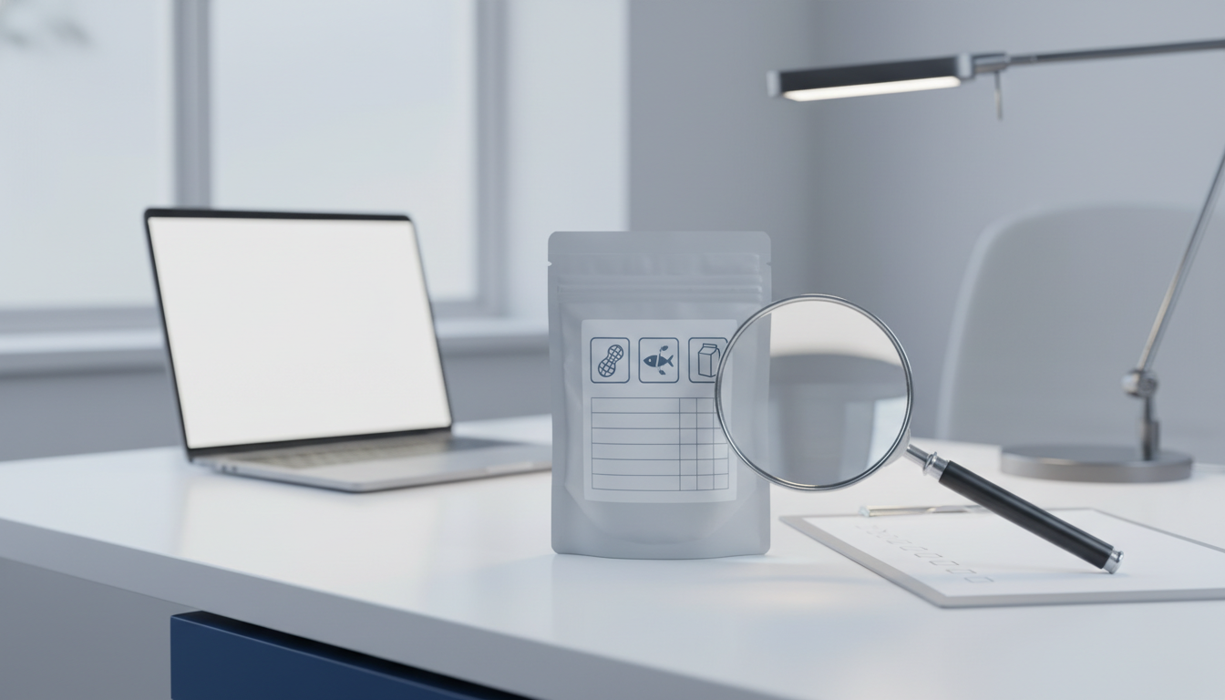 2026年预包装食品标签新国标过渡期进入收尾：食品卖家如何校对配料表、致敏原提示与营养成分展示，避免抽检不合格与商品下架？