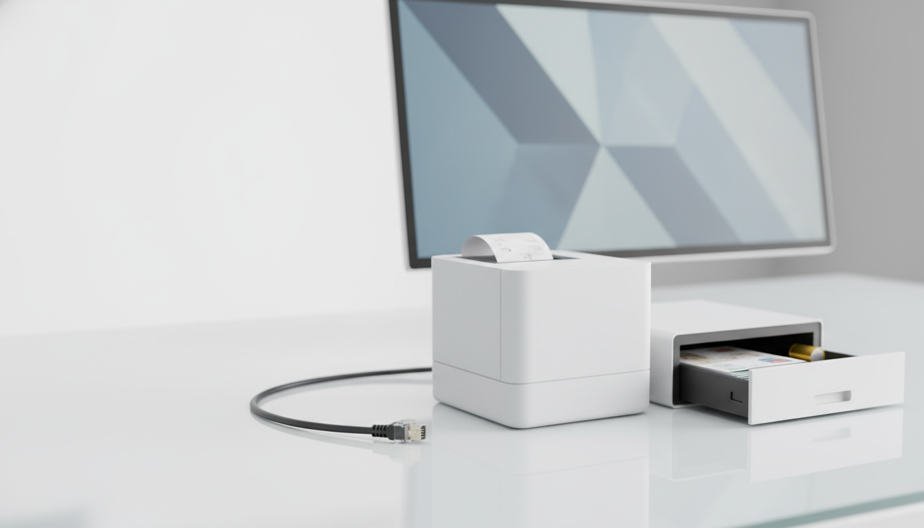 商家助手收银后钱箱不自动弹开怎么办？RJ11接口接线、收银机驱动与“开钱箱”设置排查教程