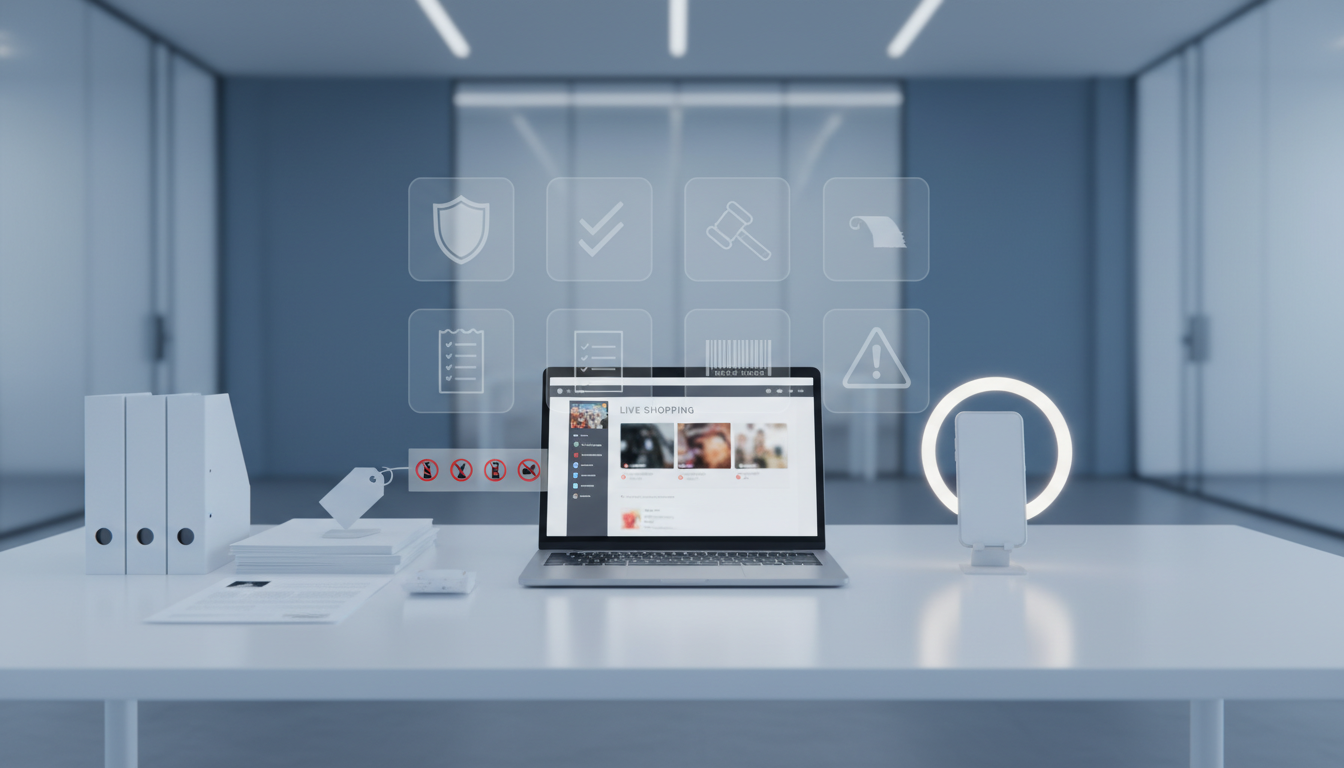 2026年直播电商合规监管升温：商家如何建立直播脚本审查、促销价格凭证与禁限售品清单，避免直播间限流封禁与处罚？