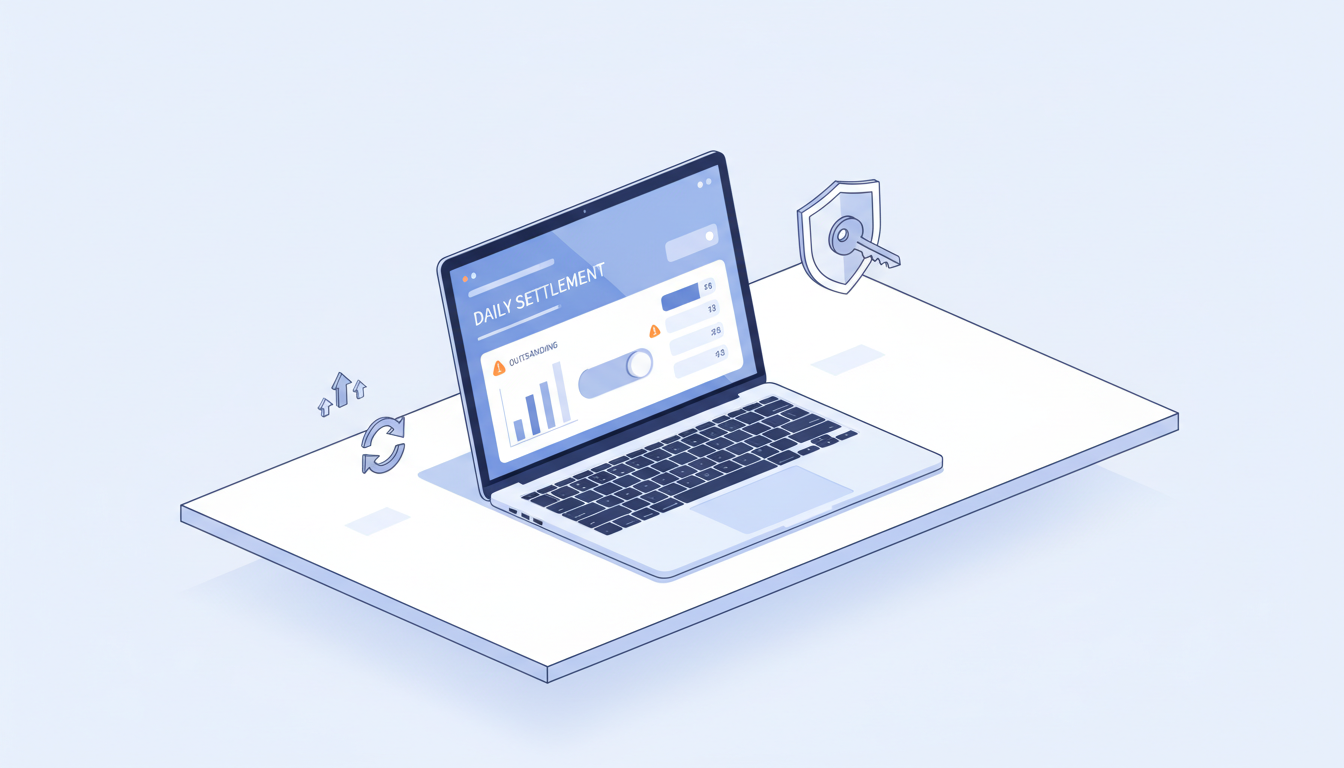 商家助手日结报表生成不了、关班按钮灰色如何处理：未完成交易、退款冲抵与角色权限检查教程