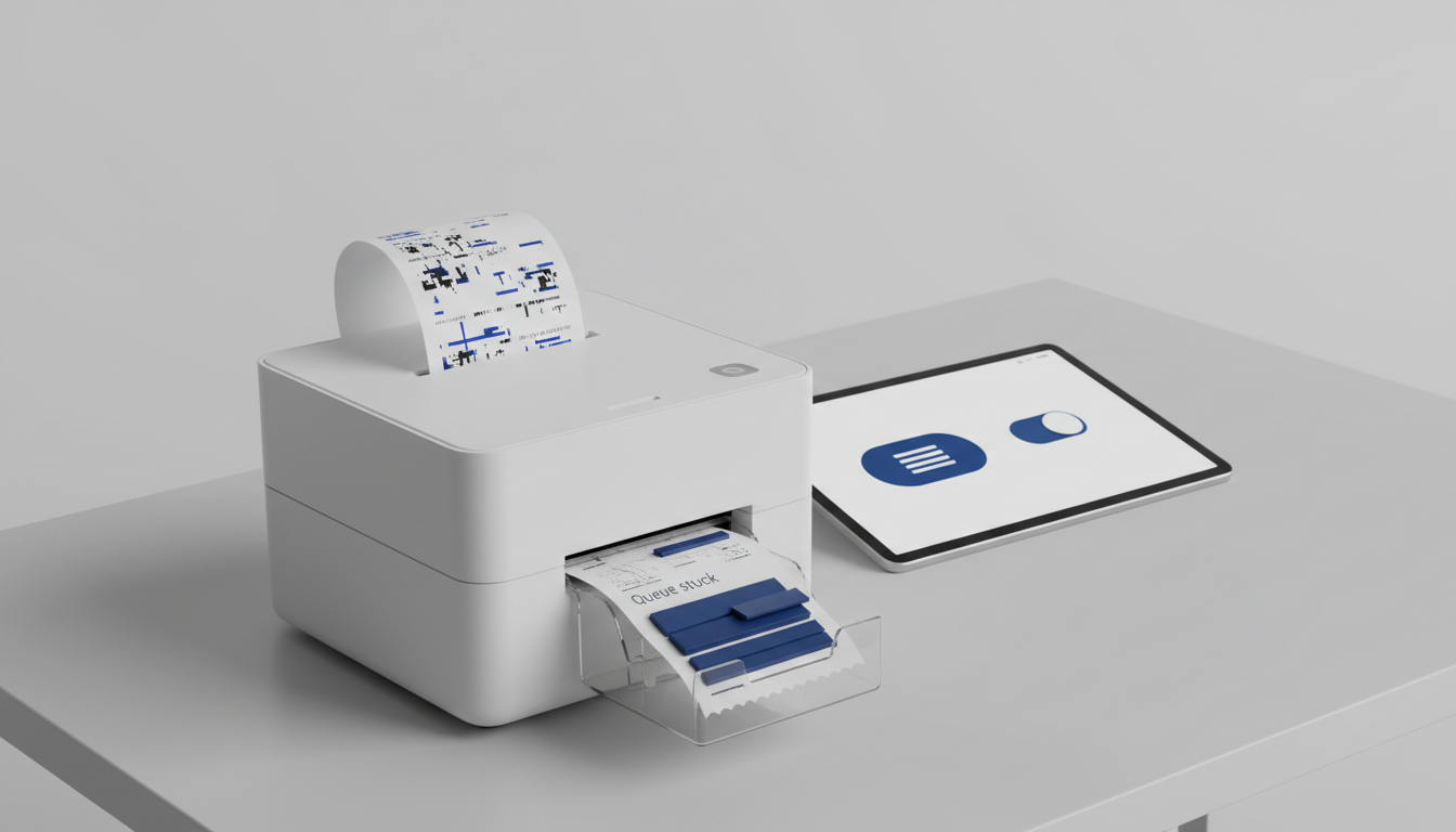 商家助手交易完成后不自动打印小票怎么办：自动打印开关、打印队列卡住与订单回执重发教程