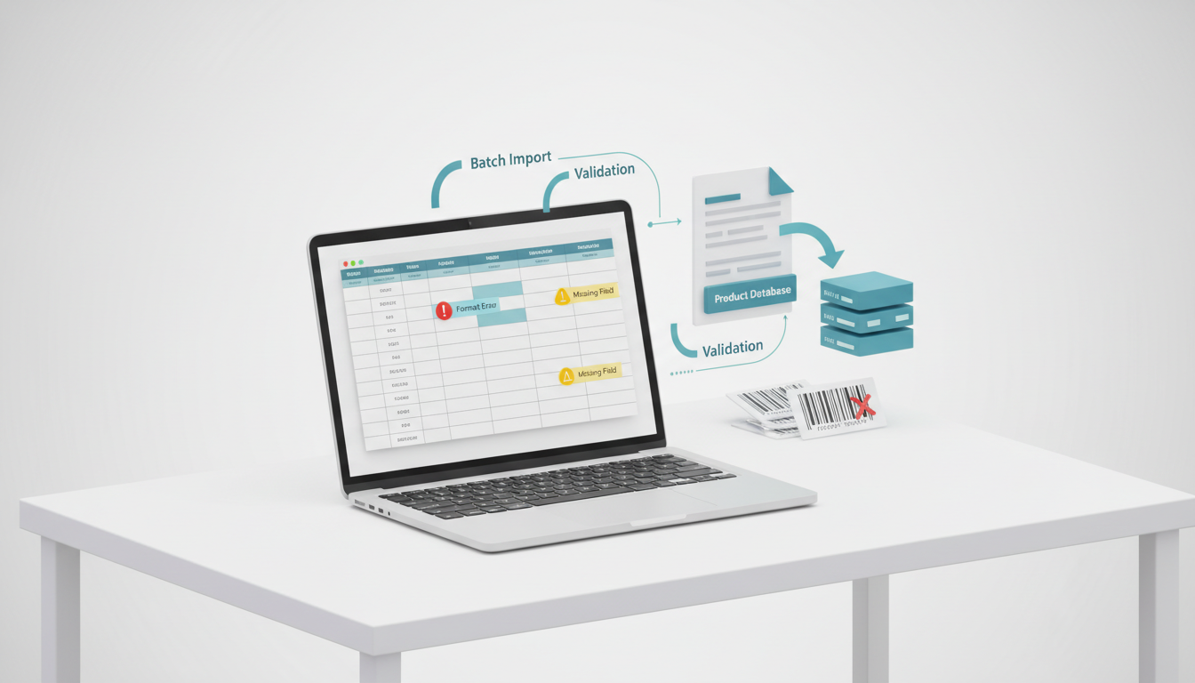 商家助手商品库批量导入提示“文件格式不正确/字段缺失”如何处理：CSV模板校验、编码转换与条码去重教程