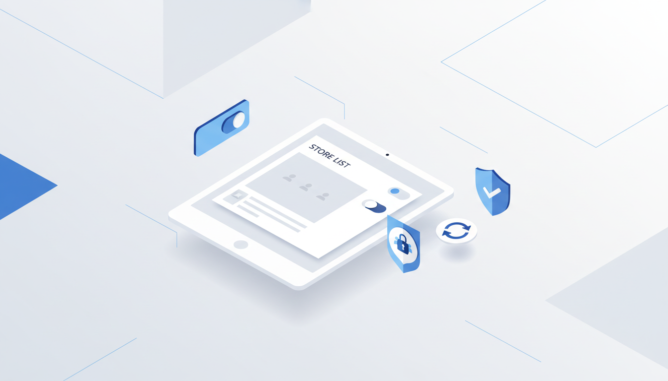 商家助手收银台门店列表为空、无法切换门店如何修复：门店启用状态、员工授权范围与数据同步重置教程