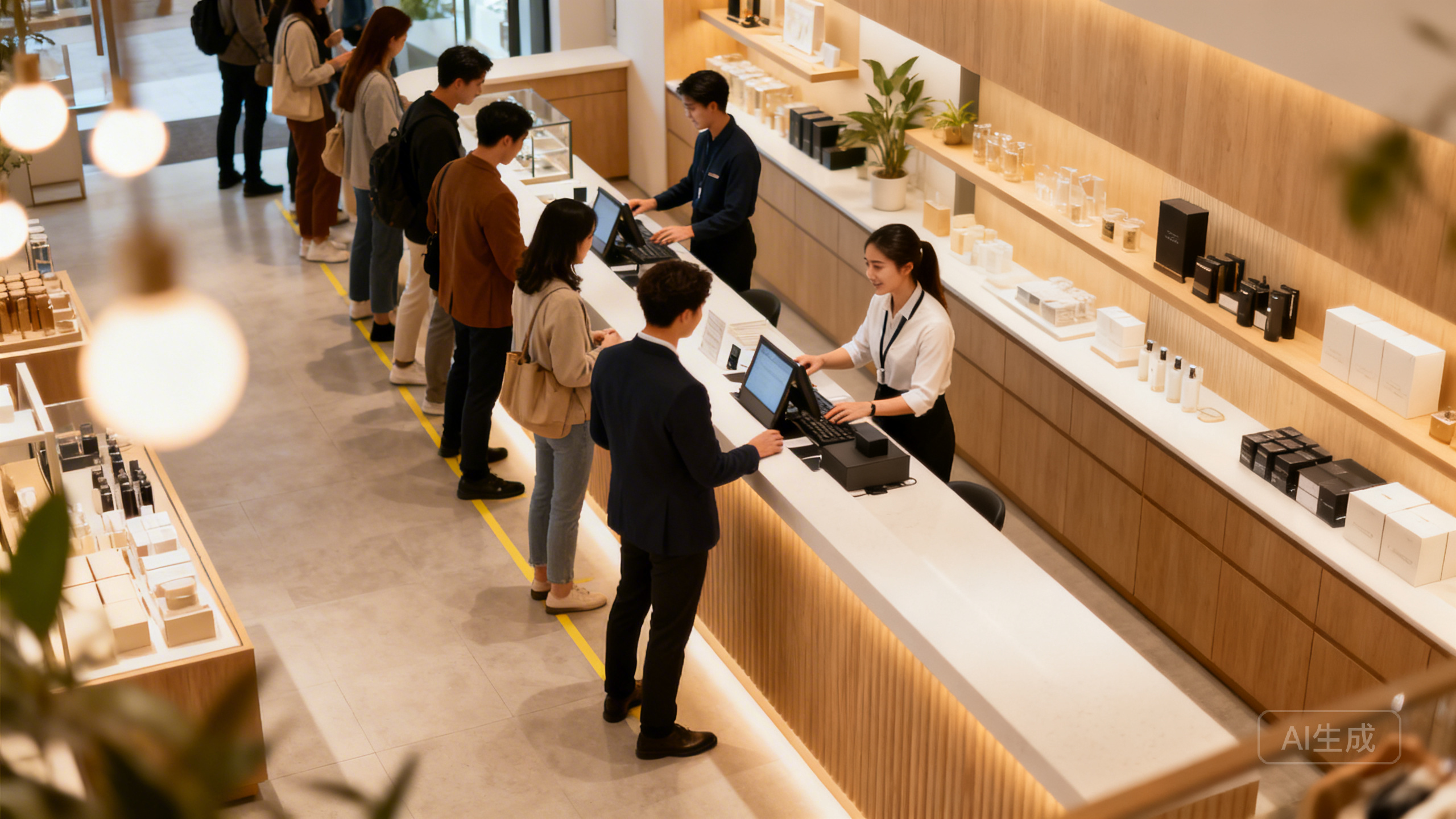 门店高峰期顾客排队太久怎么办？5个提升接待效率减少流失的实用方法