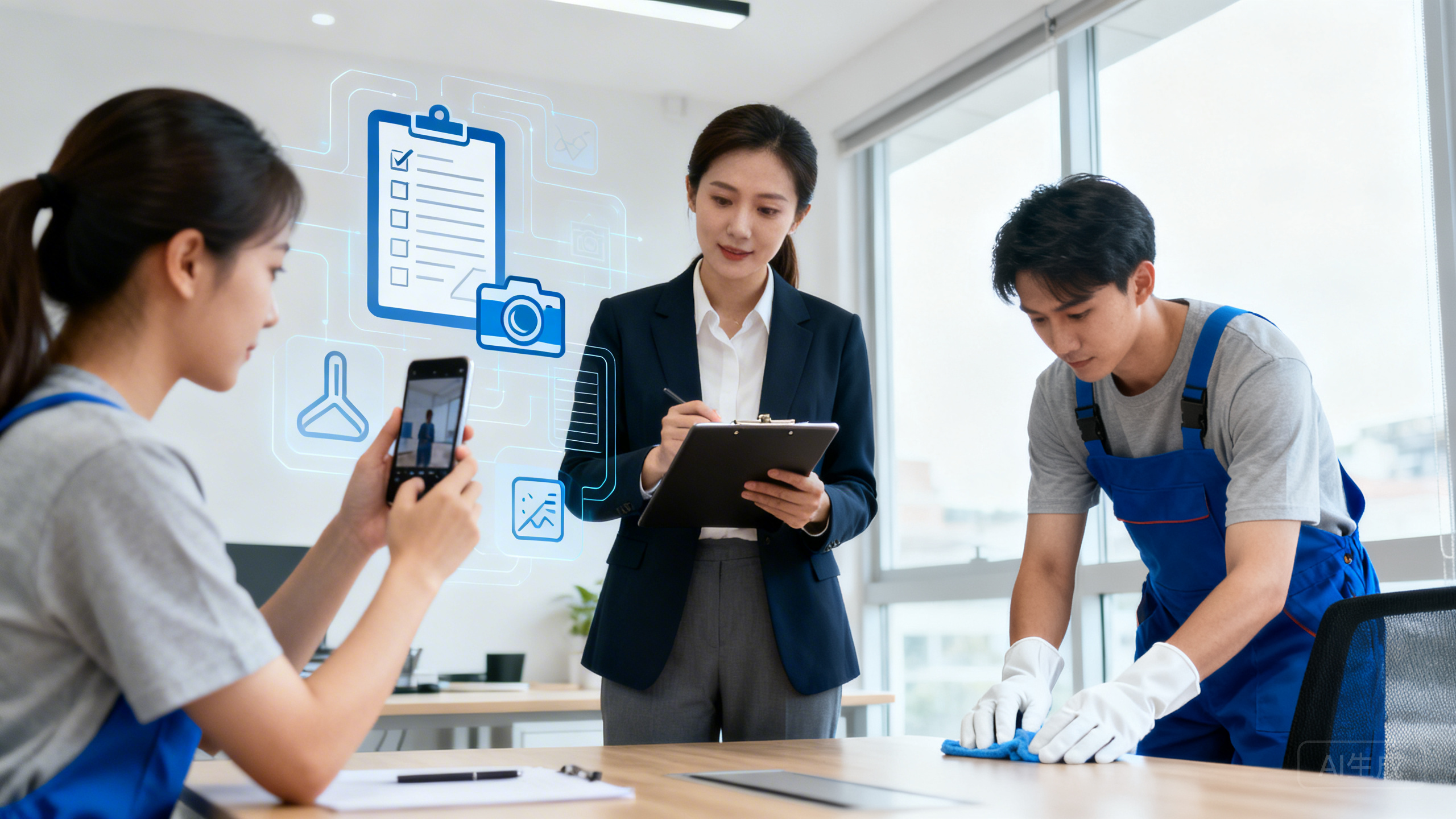 一家社区家政保洁工作室如何用“标准化服务清单+上门前确认拍照+复检返工机制”把投诉率降到1%并实现月均利润2万？实战复盘