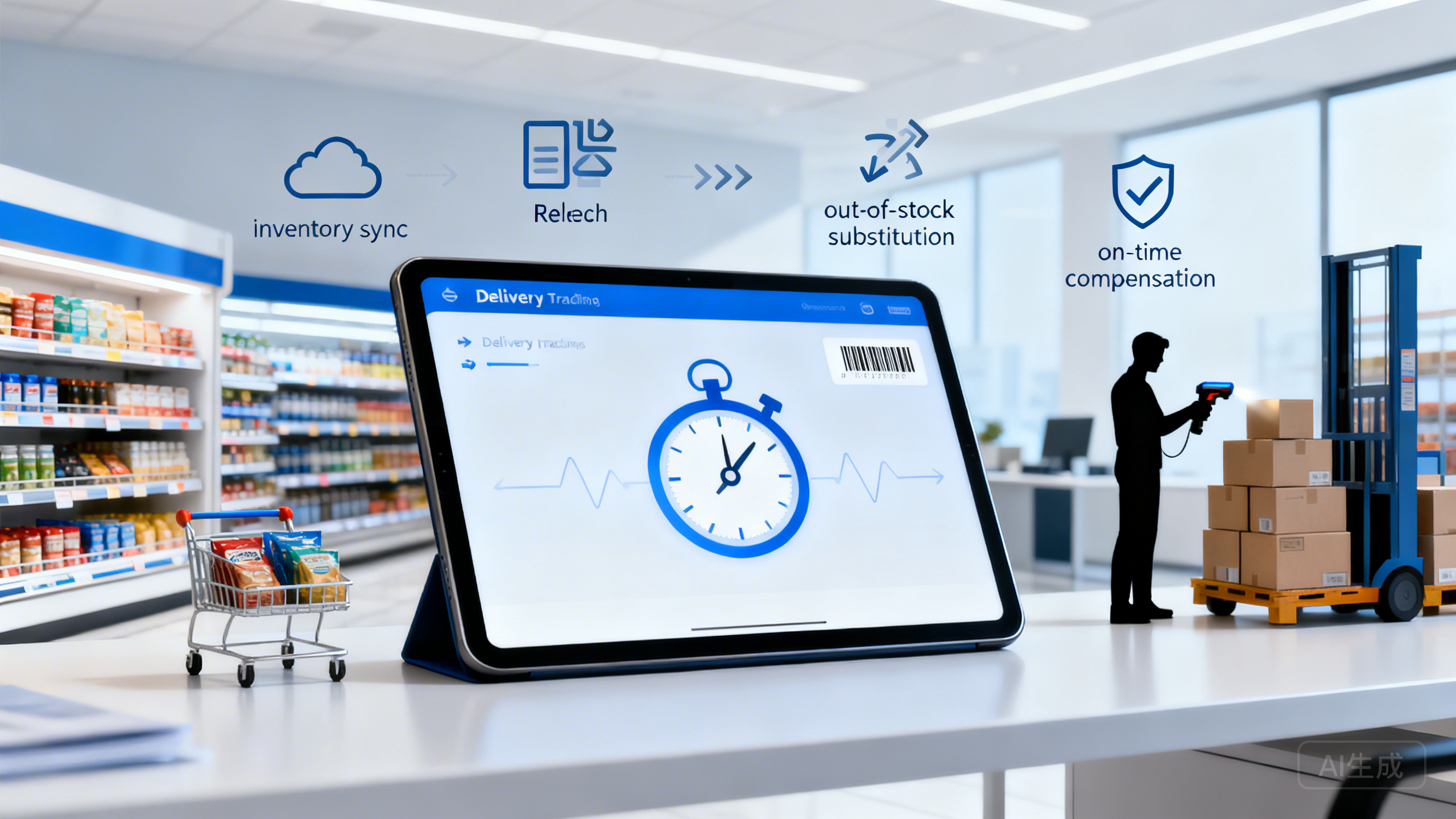 2026年即时零售平台“超时赔付”考核加严：便利店/商超如何设置拣货时长、缺货替代与库存同步避免扣分？