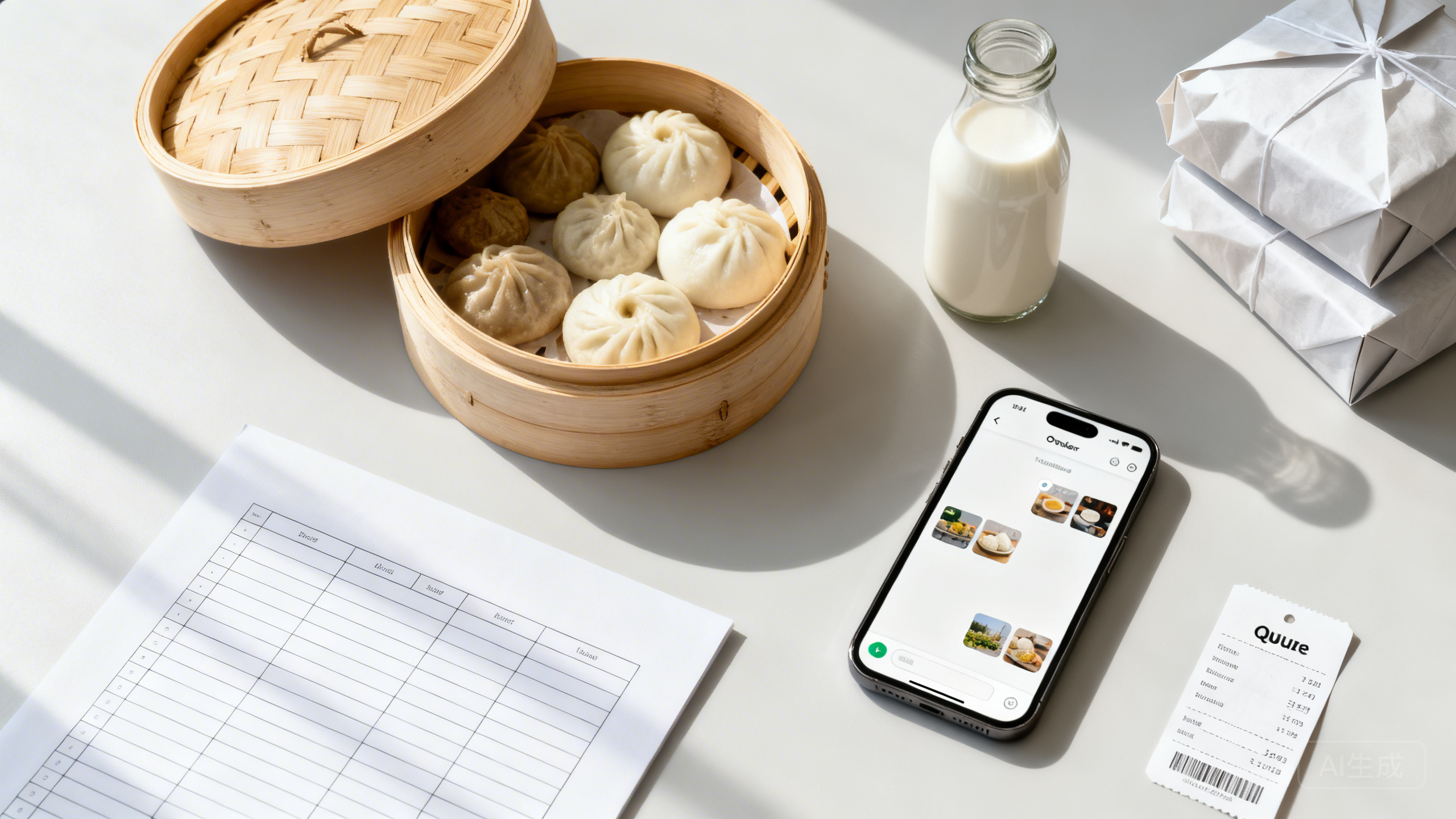 早餐包子豆浆店案例复盘：用“分段出笼时刻表＋标准化预打包规格＋企业微信早餐团订”把早高峰等待降到2分钟并将复购率提升到55%