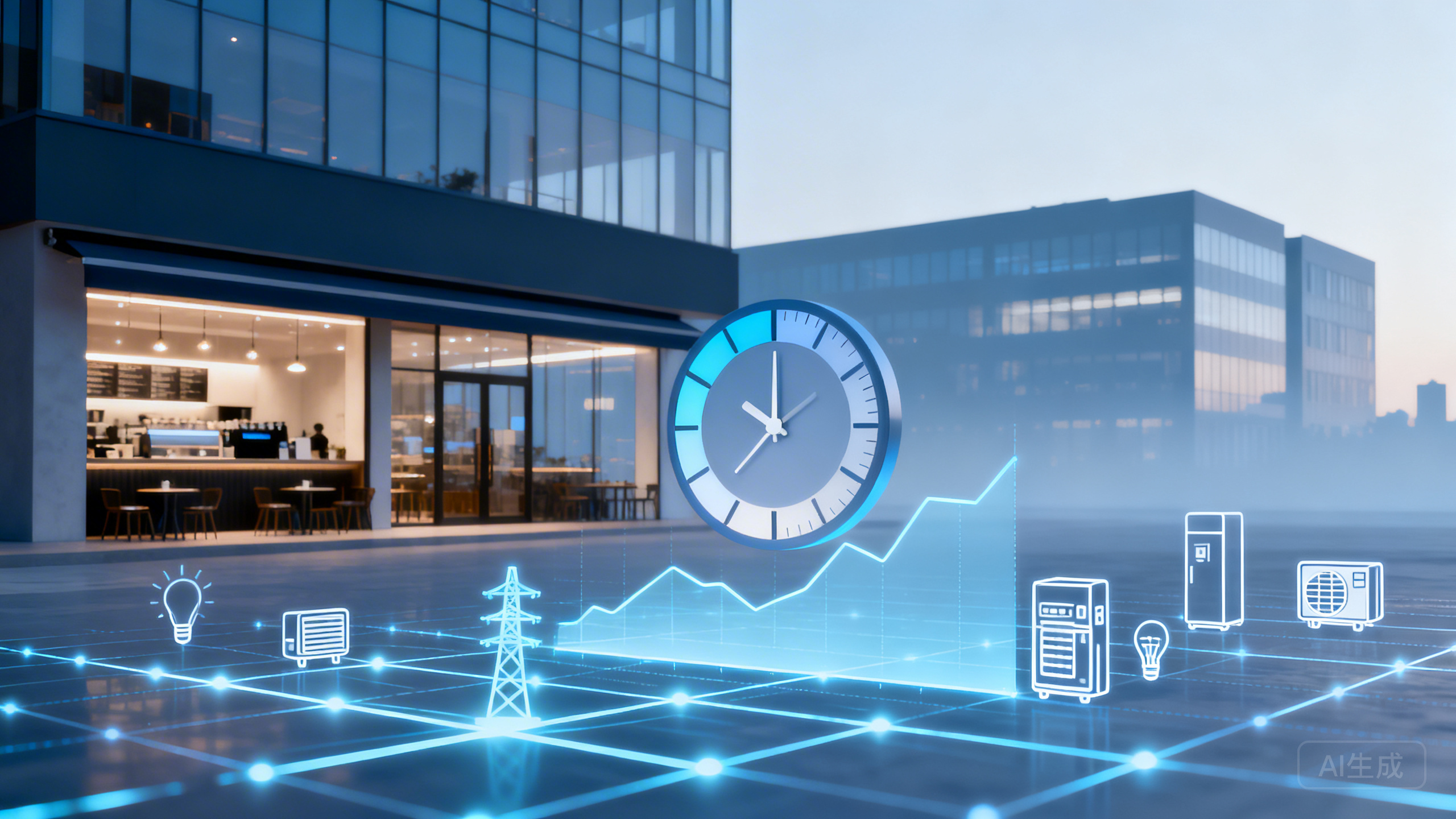 2026年多省扩大工商业分时电价：零售/餐饮门店如何调整用电时段、设备功率与合同容量降低电费？