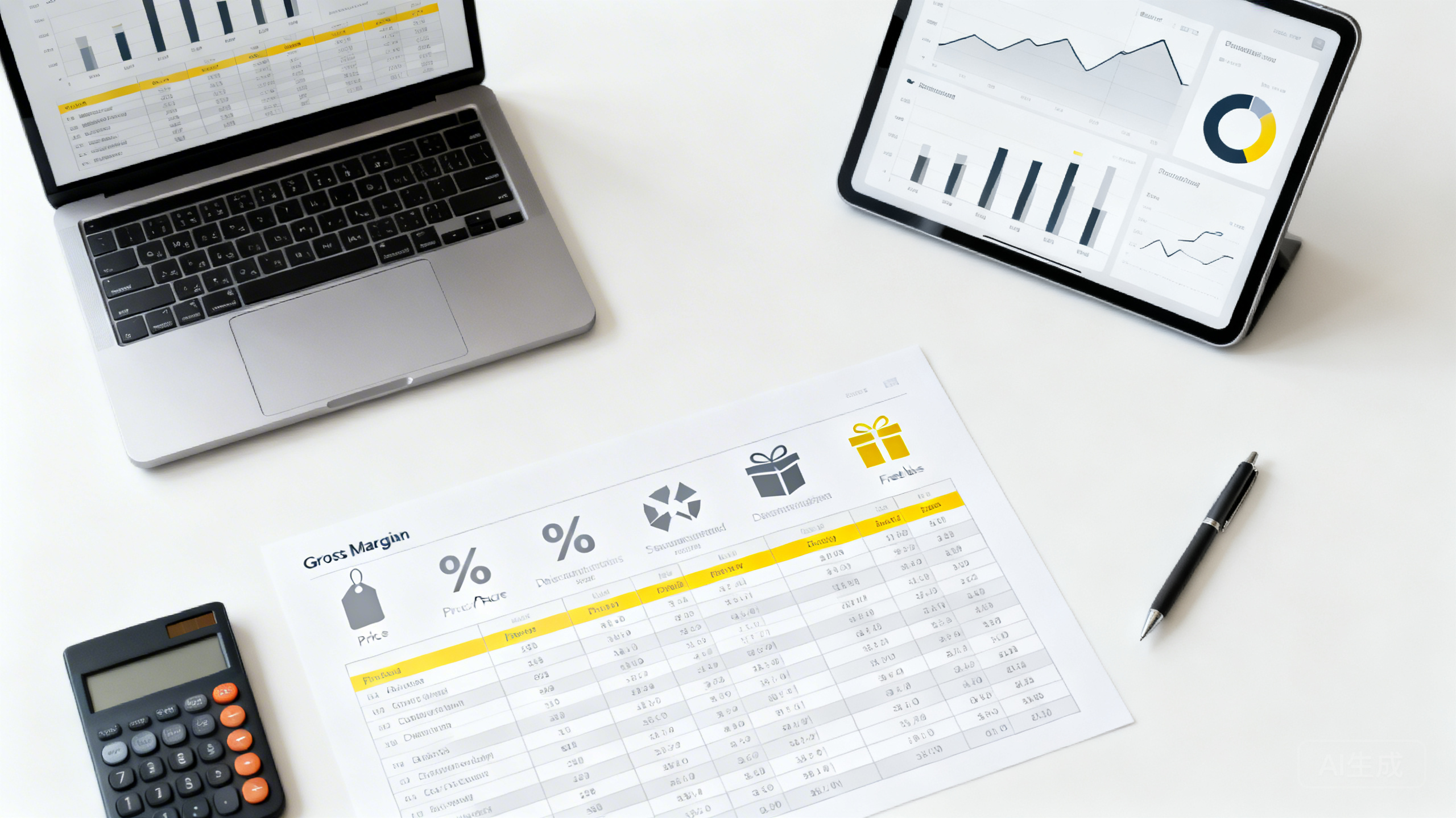 门店毛利率总算不准怎么办？用“毛利分解表”把进价、折扣、损耗和赠品一次算清