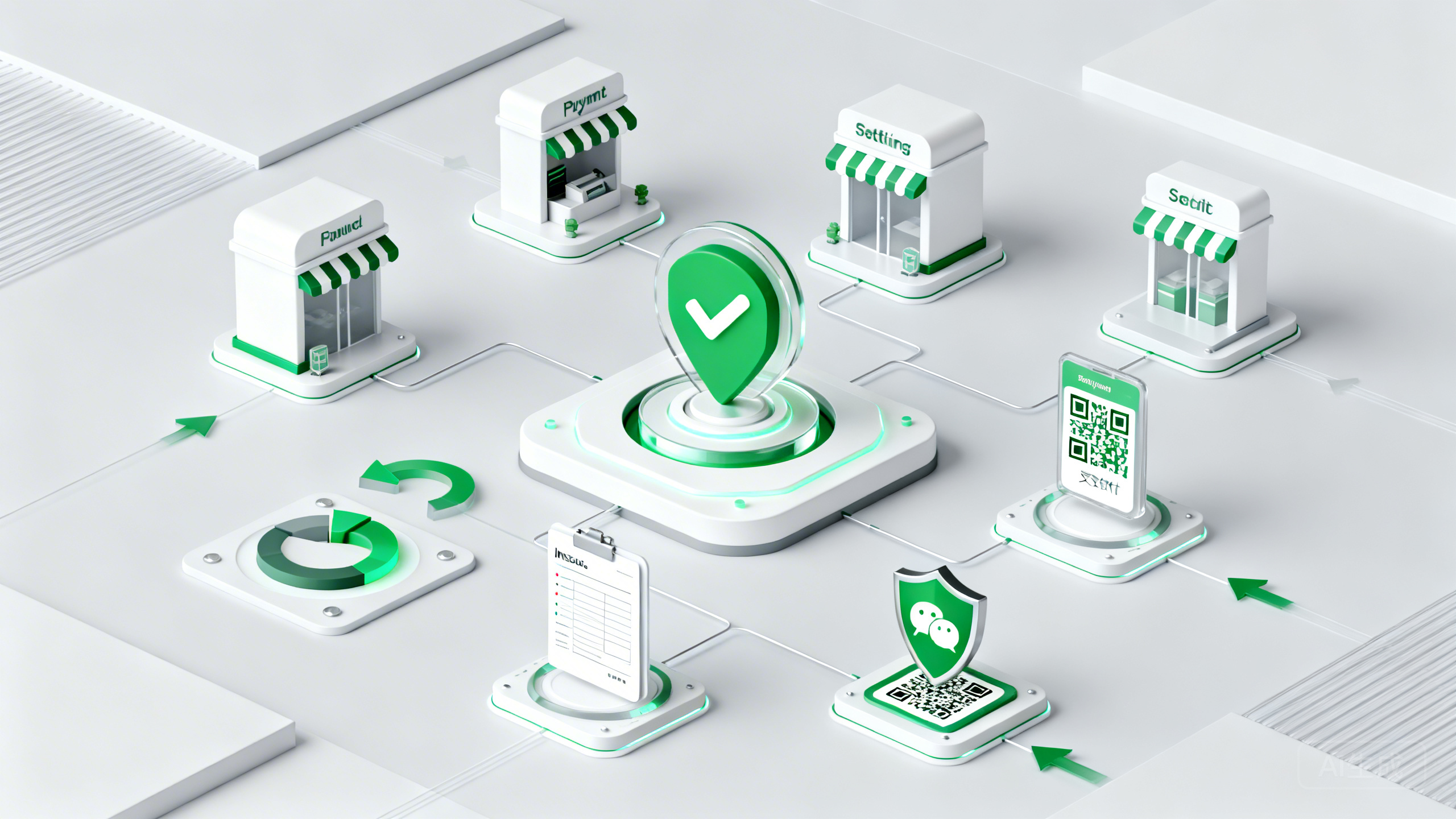 微信支付商家平台怎么开通“分账＋多门店收款”？子商户绑定、分账比例设置与对账单导出操作指南