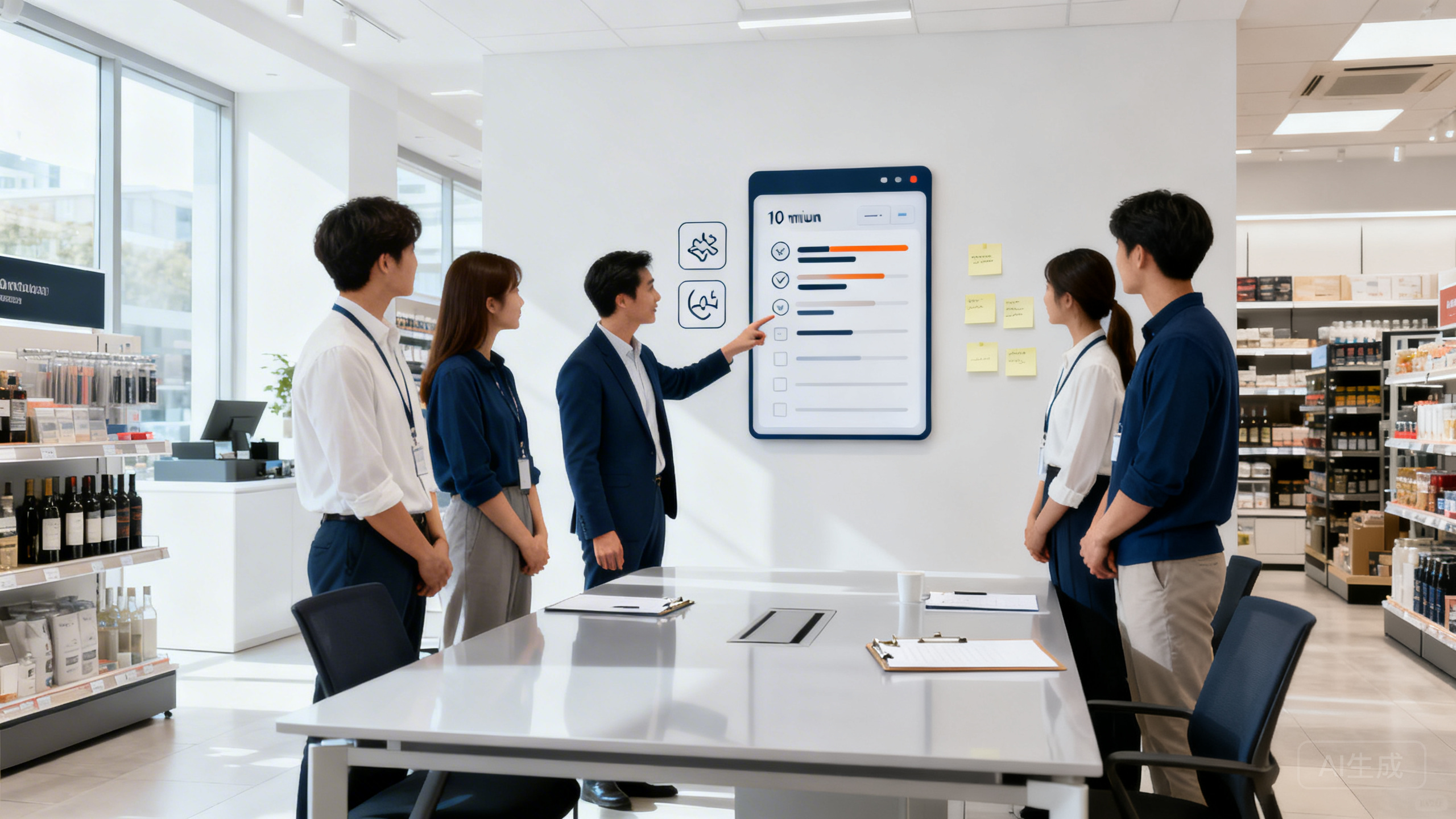 门店晨会怎么开才有效？10分钟议程模板＋当日目标拆解与执行追踪表（直接套用）