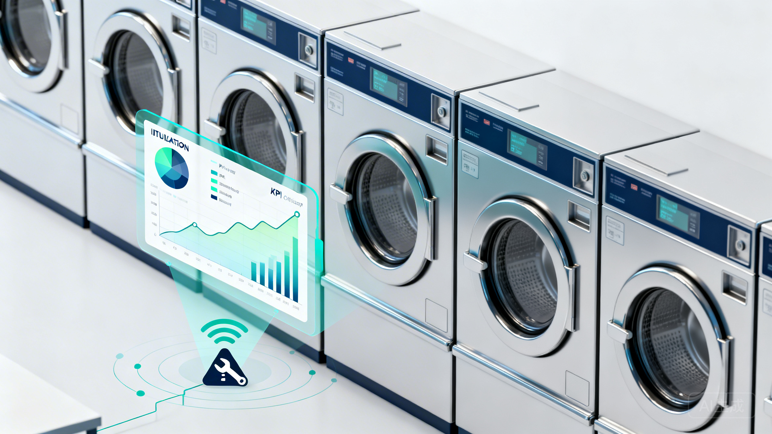 自助洗衣店经营案例：用“设备利用率看板＋峰谷时段动态定价＋远程报修SLA”把日均开机率提升到70%并将人工巡店降到每周2小时