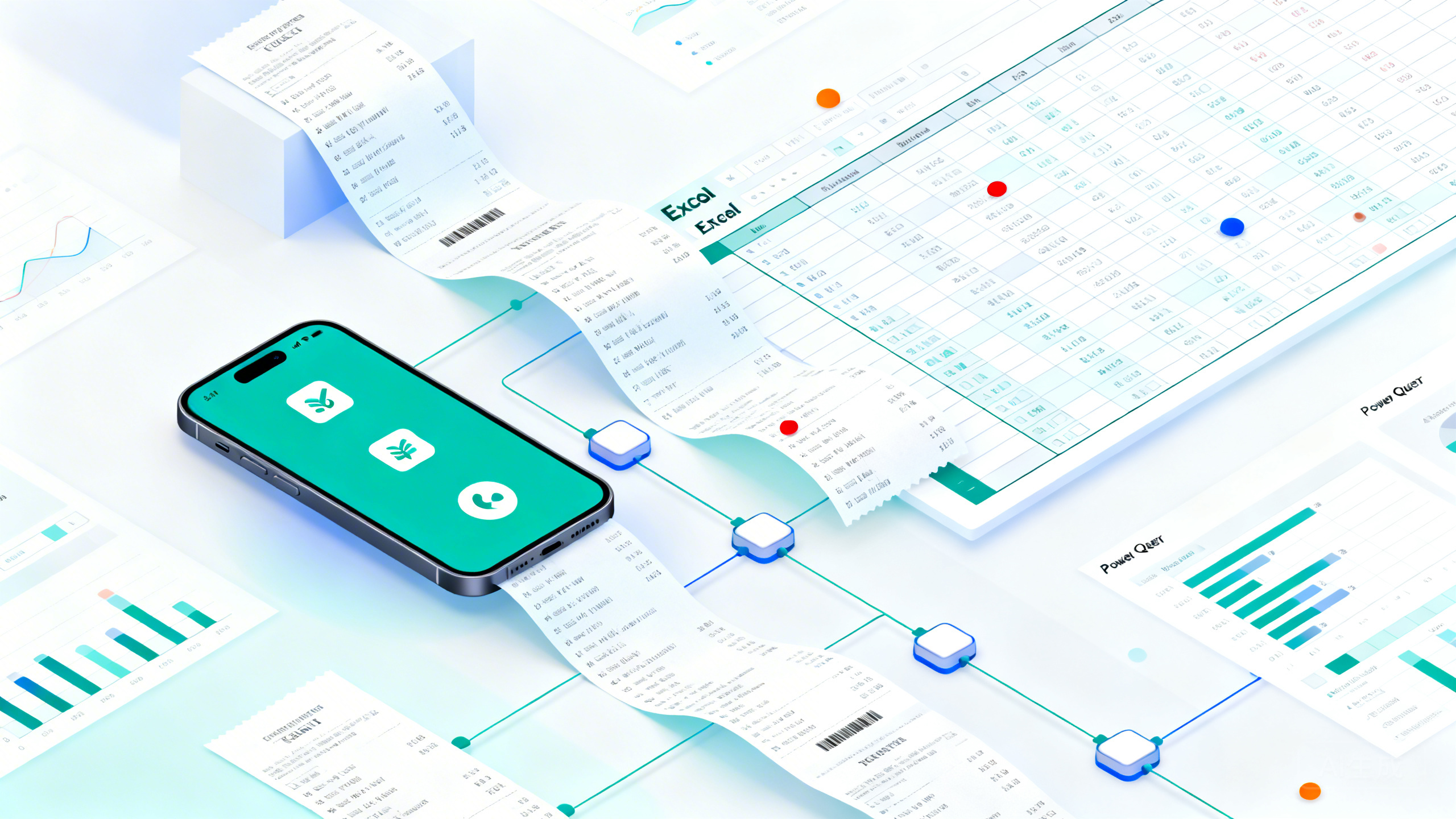 微信/支付宝/美团收款流水怎么一键合并对账？Excel Power Query 自动清洗匹配＋差异明细表生成实操教程