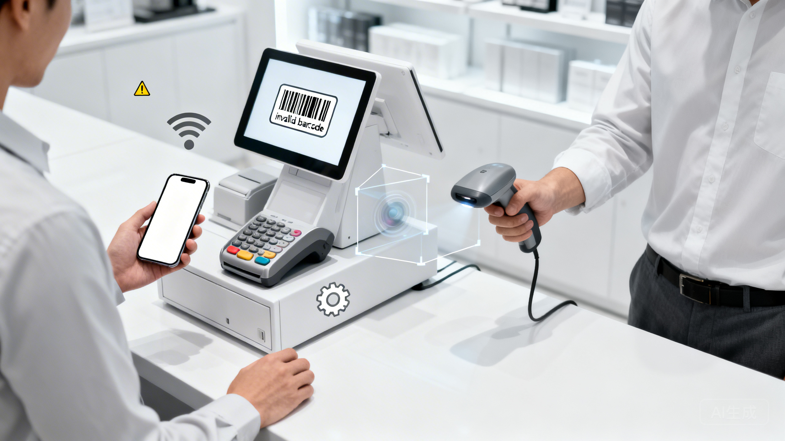 顾客出示付款码却提示“条码无效/已过期”怎么办？网络离线、相机识别与收银端设置排查教程