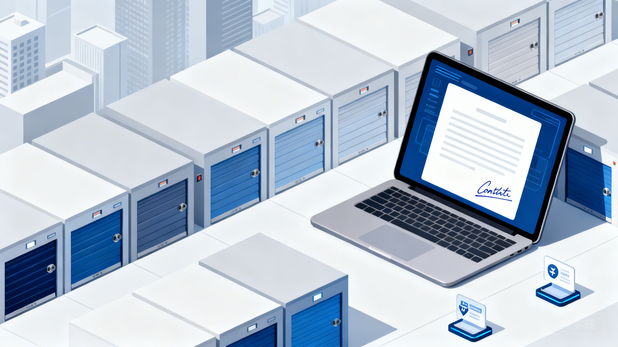 城市迷你仓自助仓储点实战复盘：用“电子合同在线签＋仓格分级定价＋到期自动催缴”把仓格闲置控制在15%并稳定月净利2万