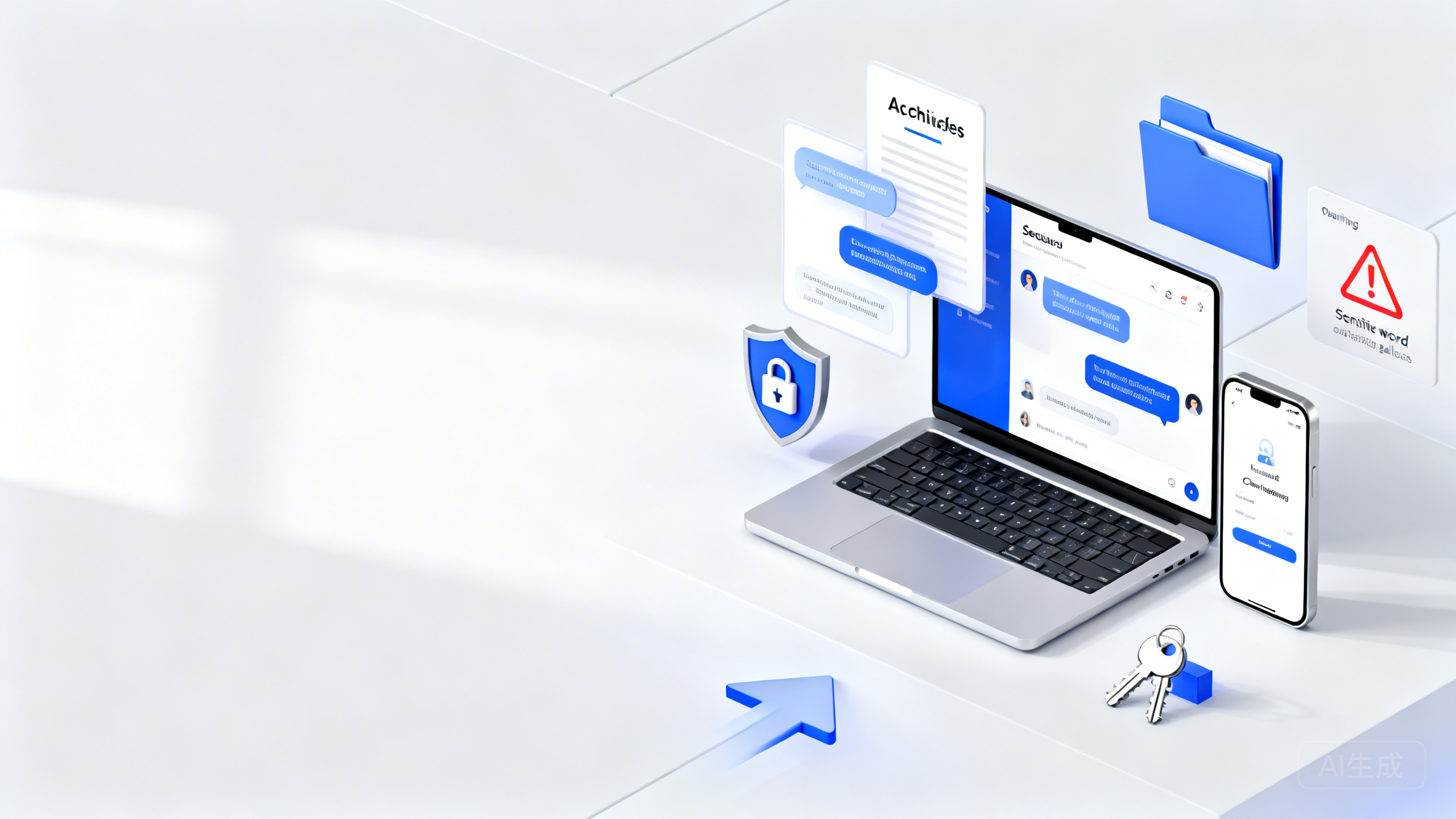 企业微信会话存档怎么开通？聊天记录合规留存、敏感词预警与离职客户继承配置教程