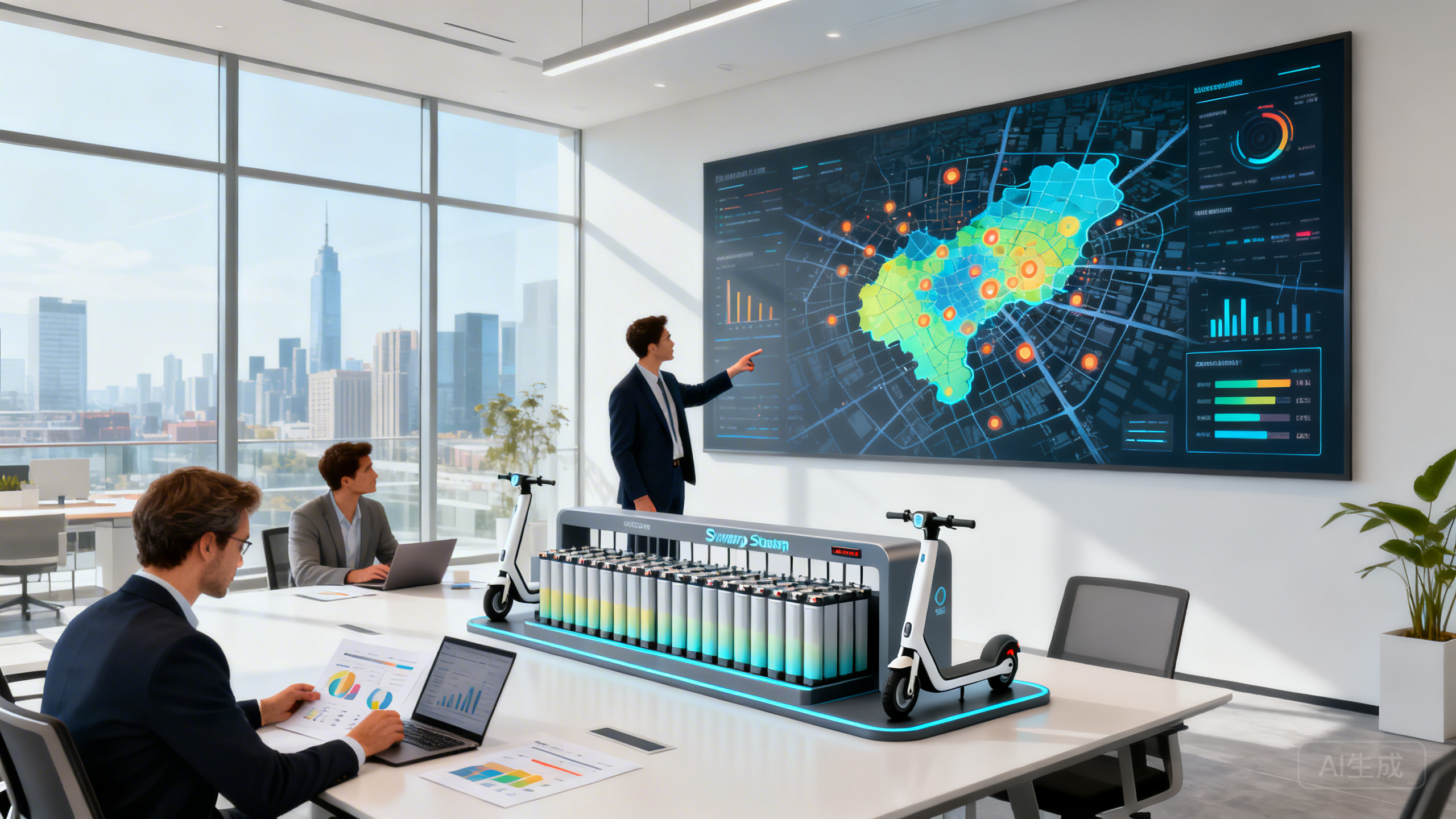 外卖骑手电动车换电站实操案例：用“商圈热力图选址＋电池健康分级押金＋峰谷电价排班充电”把日均换电做到150次并将电池损耗压到2%