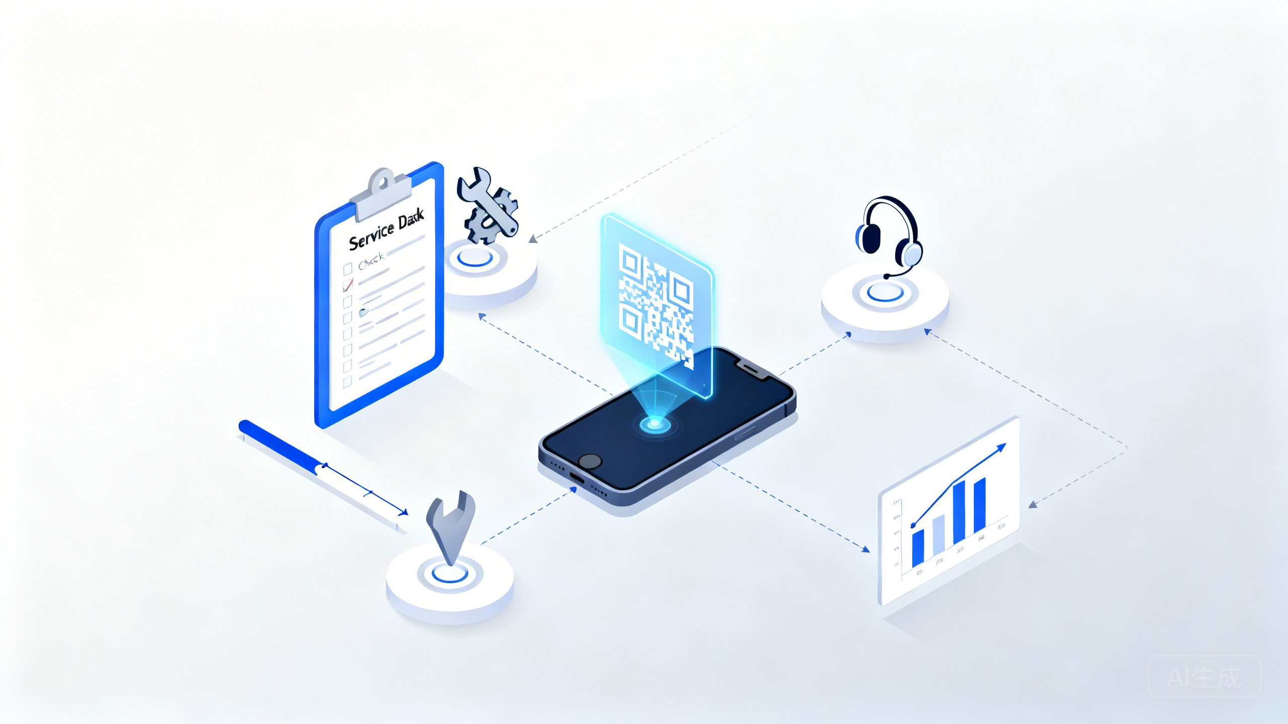 门店设备报修怎么线上化？飞书服务台／钉钉工单／Zoho Desk 创建报修二维码、派工进度跟踪与维修成本统计实操教程