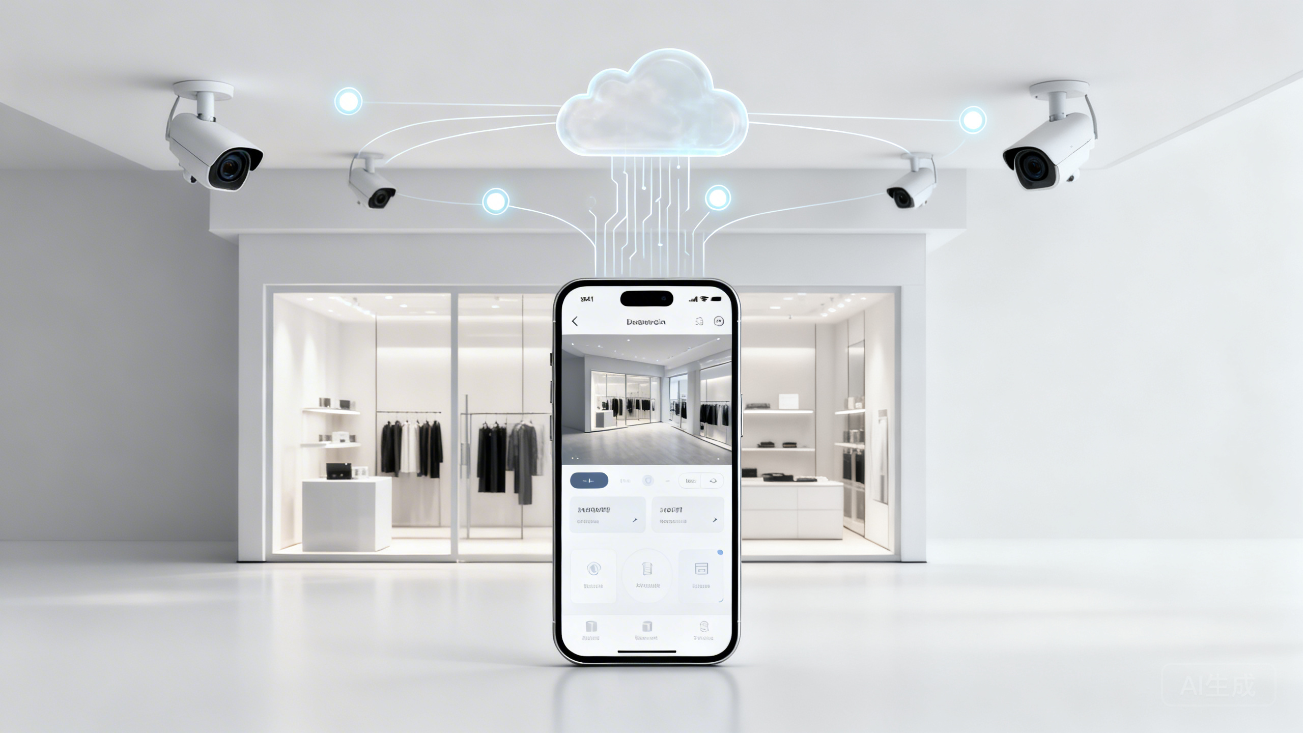 门店监控摄像头怎么手机远程查看并云端备份录像？萤石云/乐橙/华为好望 设备绑定、权限分级与告警推送设置教程