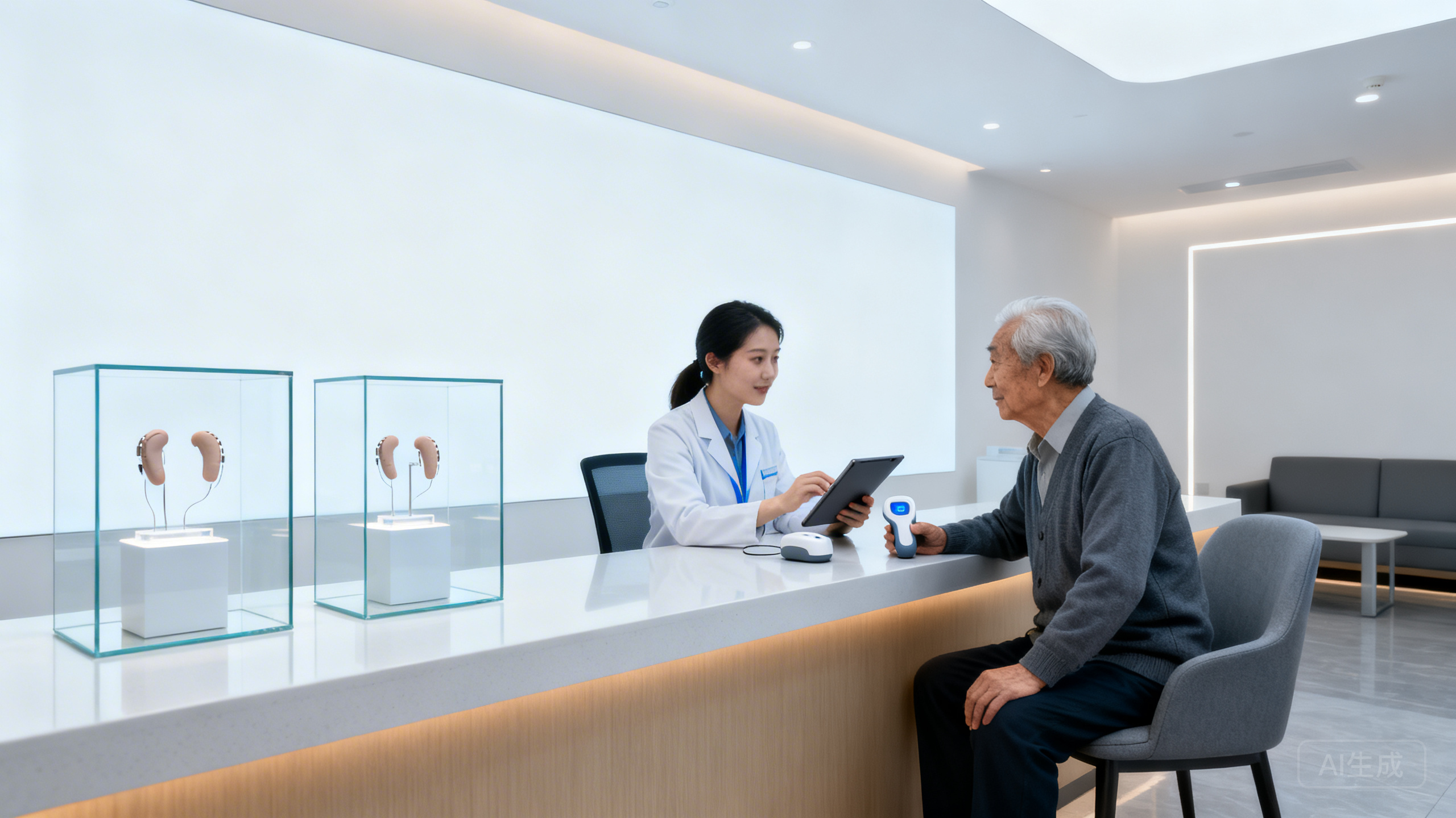 县城助听器体验店增长实录：靠“免费听力筛查建档＋7天试戴押金＋子女科普讲座”把成交率提升到40%并将退换率降到6%