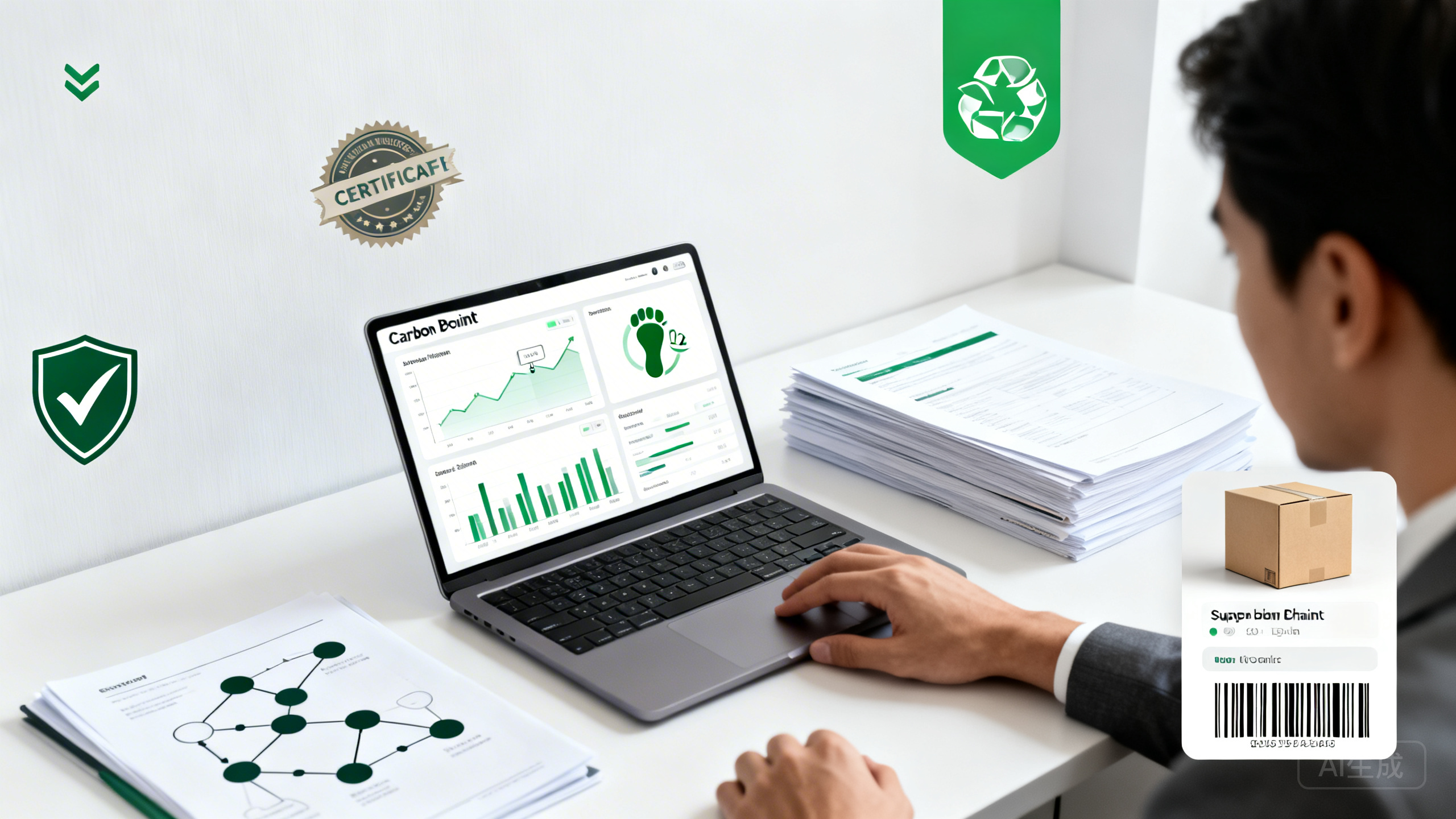 2026年电商平台上线“碳足迹标签”入口：商家如何准备碳核算报告、供应链数据与第三方认证材料，避免新品发布被拦？