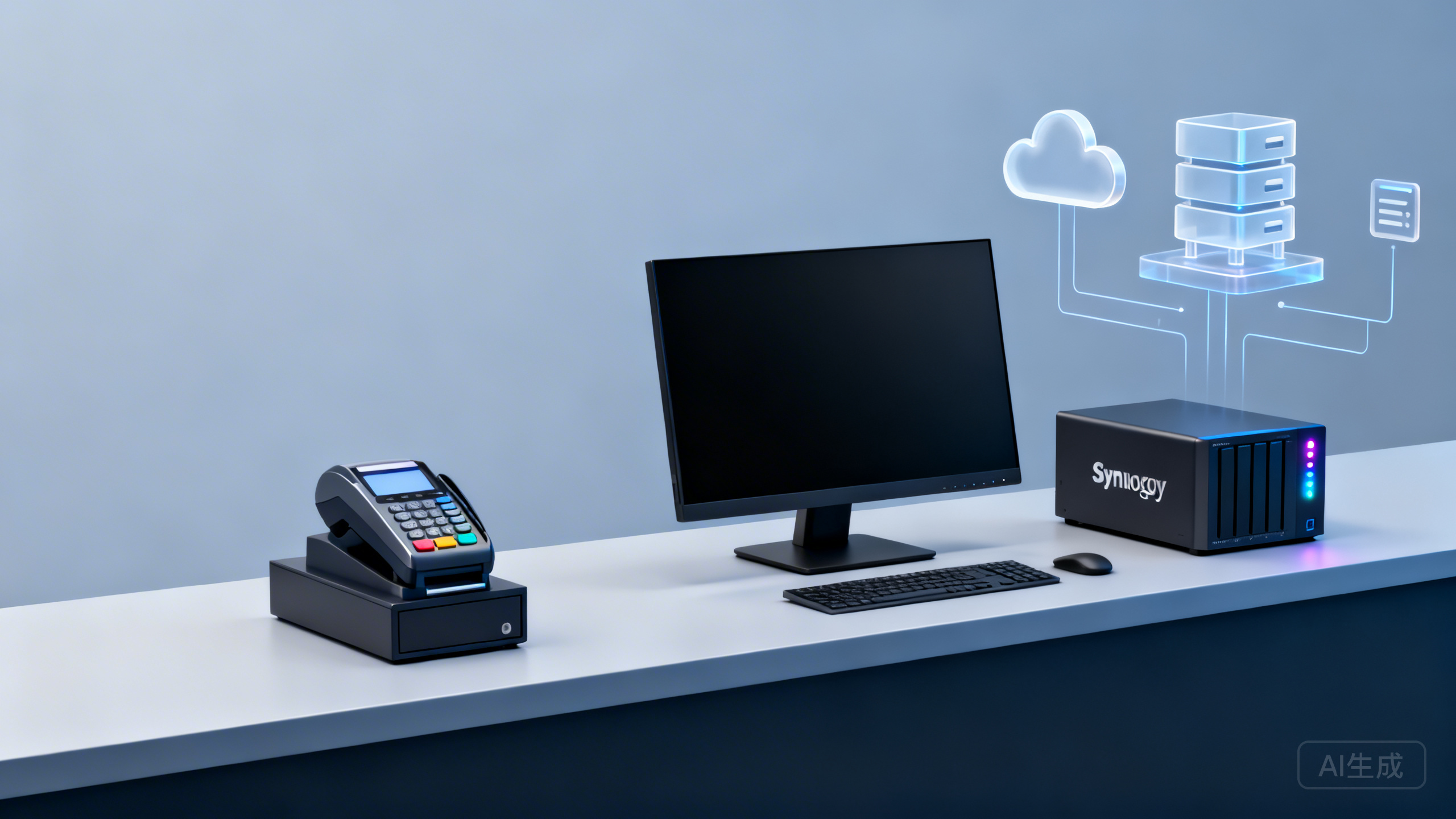 收银机/前台电脑数据怎么做“自动备份+一键恢复”？群晖 Synology Drive／威联通 Qsync 异地同步、版本回滚与恢复演练配置教程