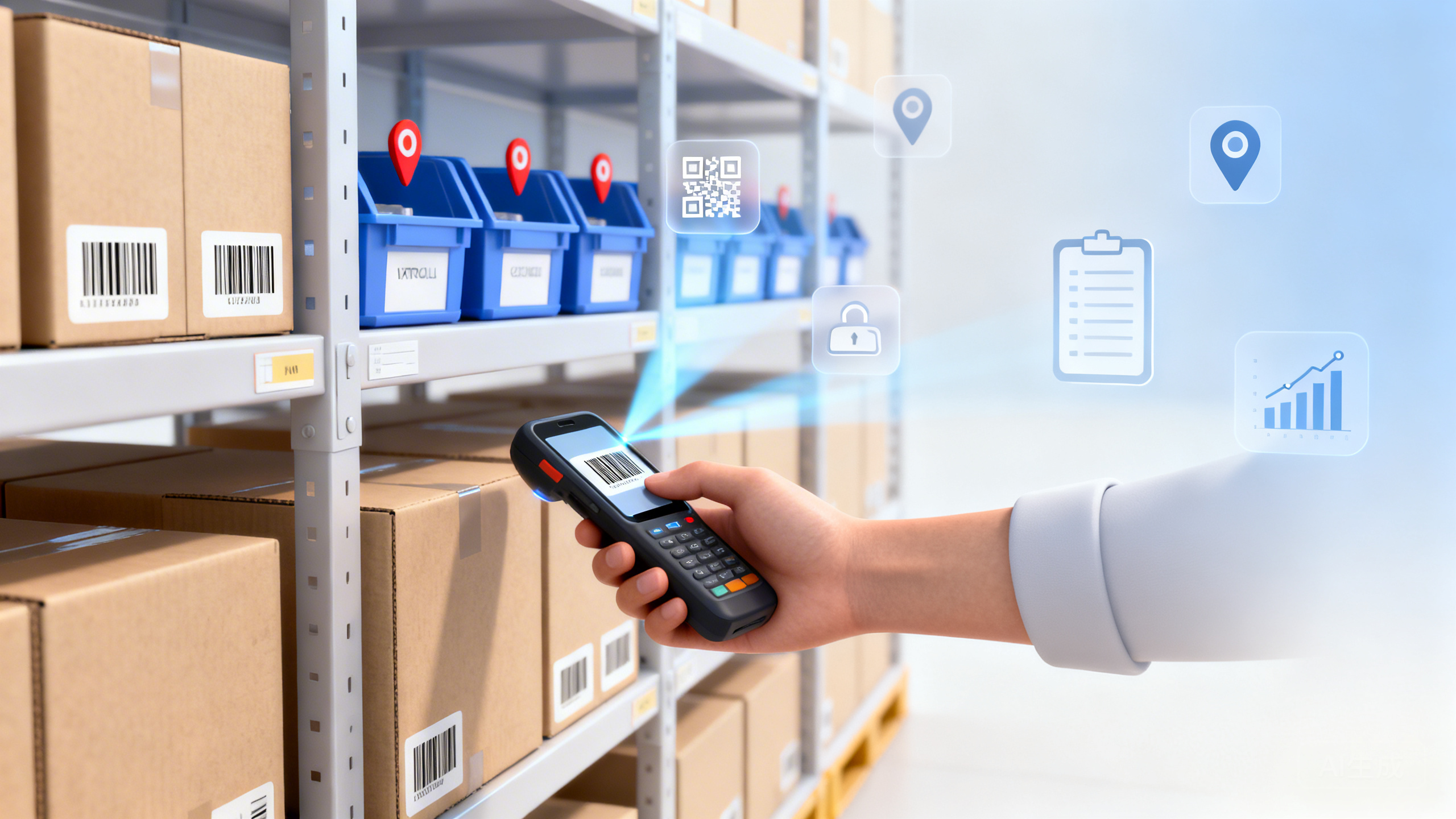 用手机当PDA：零售门店扫码盘点、库位管理与盘点差异报表实操指南（商米/优库/斑马）