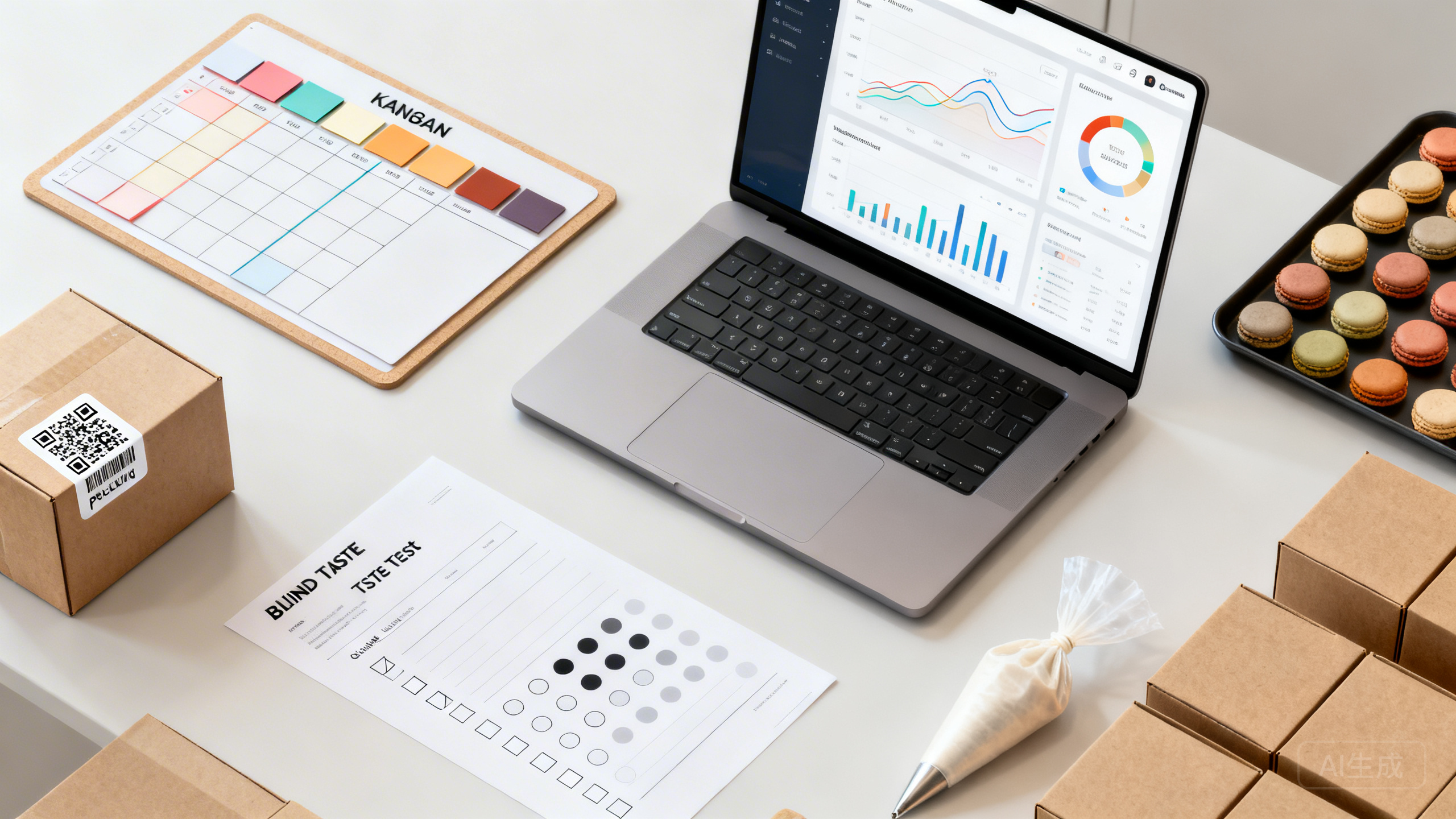 私房烘焙工作室从0到1接单案例：用“试吃盲测表＋产能排程看板＋自提核销码”把周订单做到300单并将临期报废率压到3%