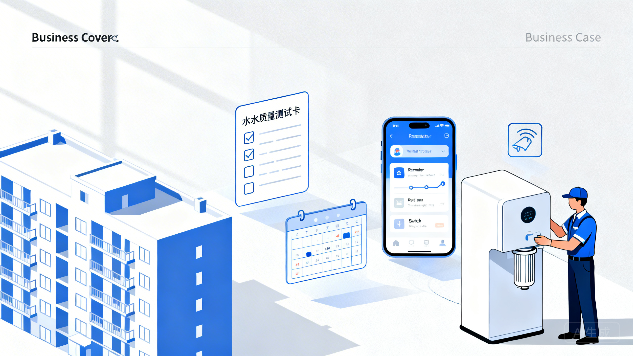 社区净水器滤芯上门更换服务从0到1案例：用“水质检测记录卡＋滤芯寿命提醒小程序＋楼栋批量排单”把复购率做到70%并将漏单率压到1%