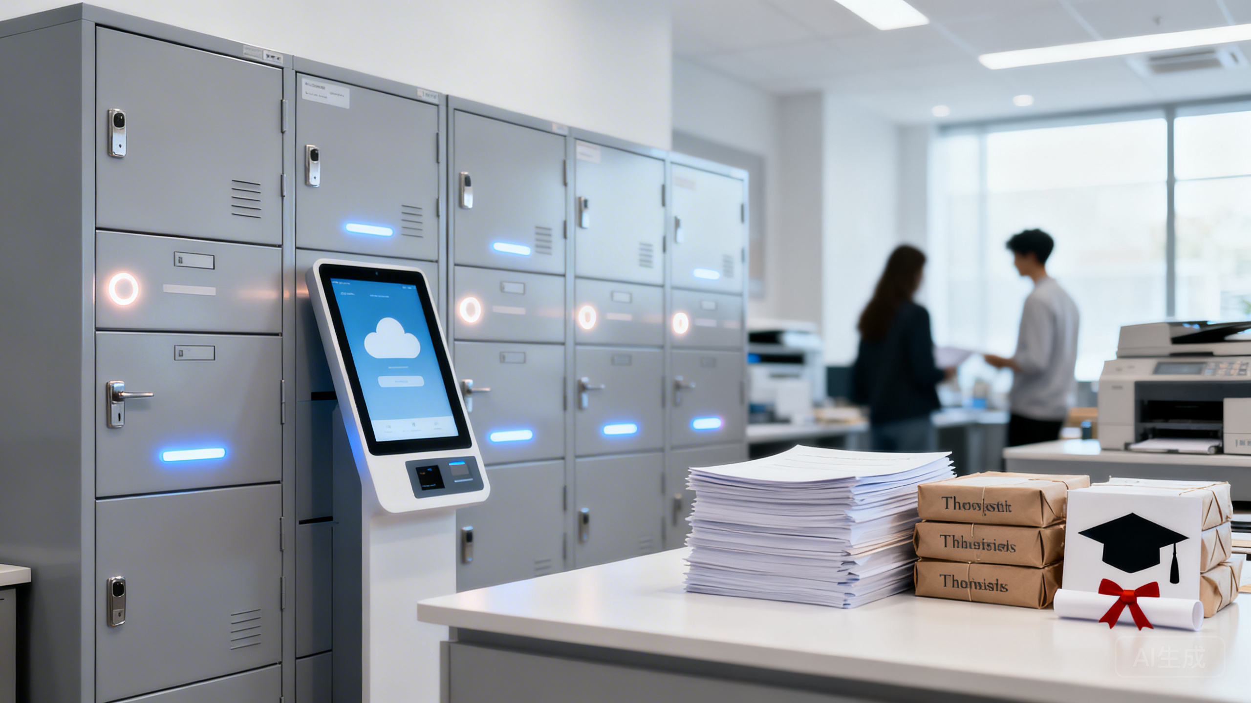 大学城打印复印店增收案例：靠“云端文件收集表＋自助取件柜＋毕业季论文套餐”把取件等待控制在3分钟并让月营收提升40%