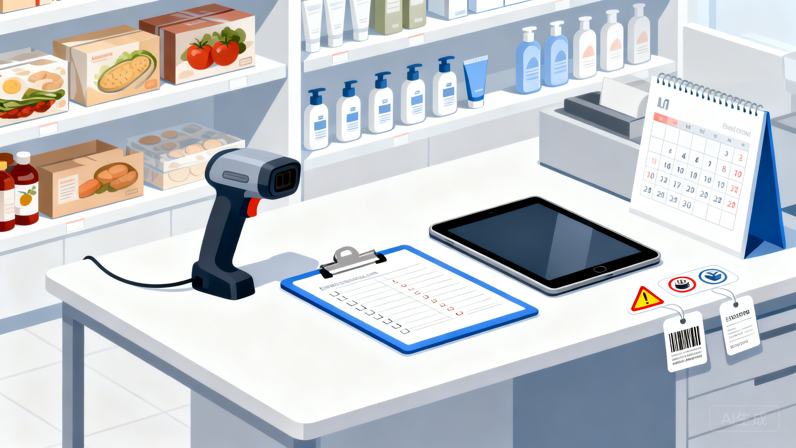 食品/美妆门店临期品怎么管理？批次保质期录入、临期预警阈值与清仓折扣规则SOP（附台账模板）