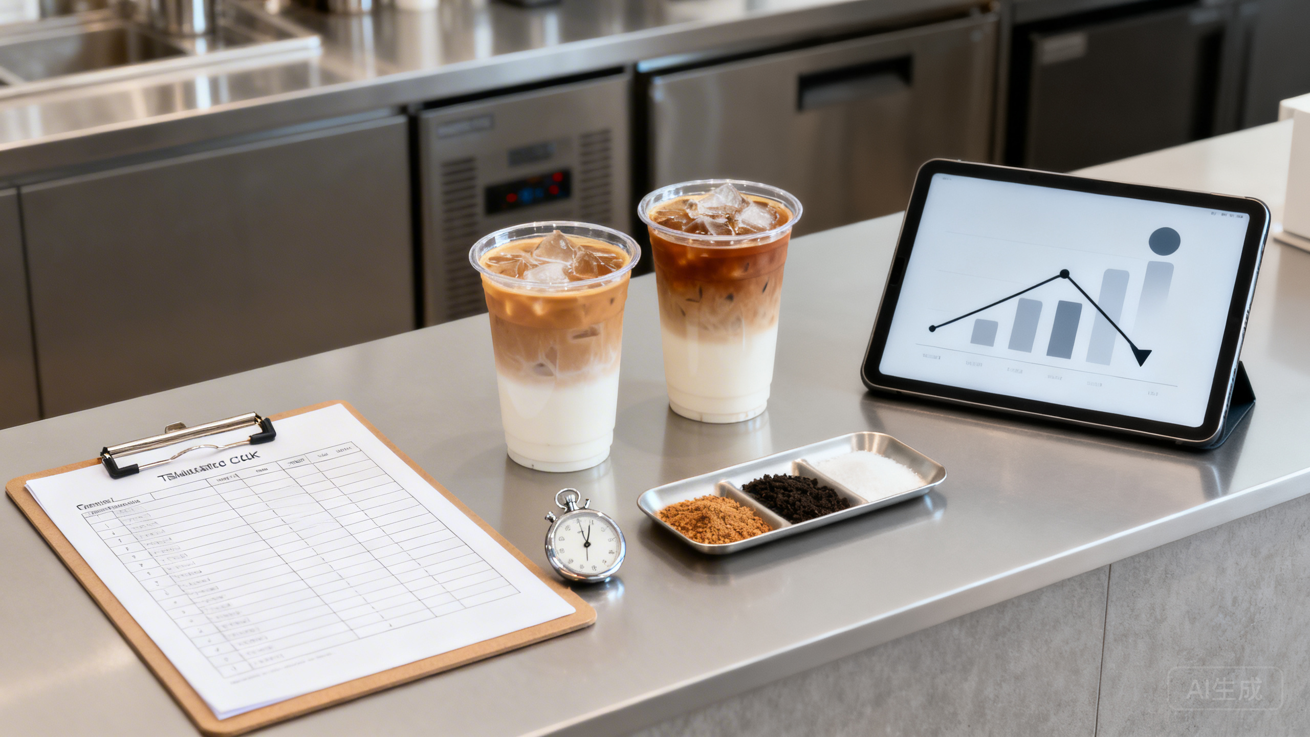 商圈奶茶店口味一致性与差评下降案例：用“糖度冰量校准卡＋高峰备料计时表＋异常订单三步补救话术”把差评率降到0.6%并让日均复购提升20%