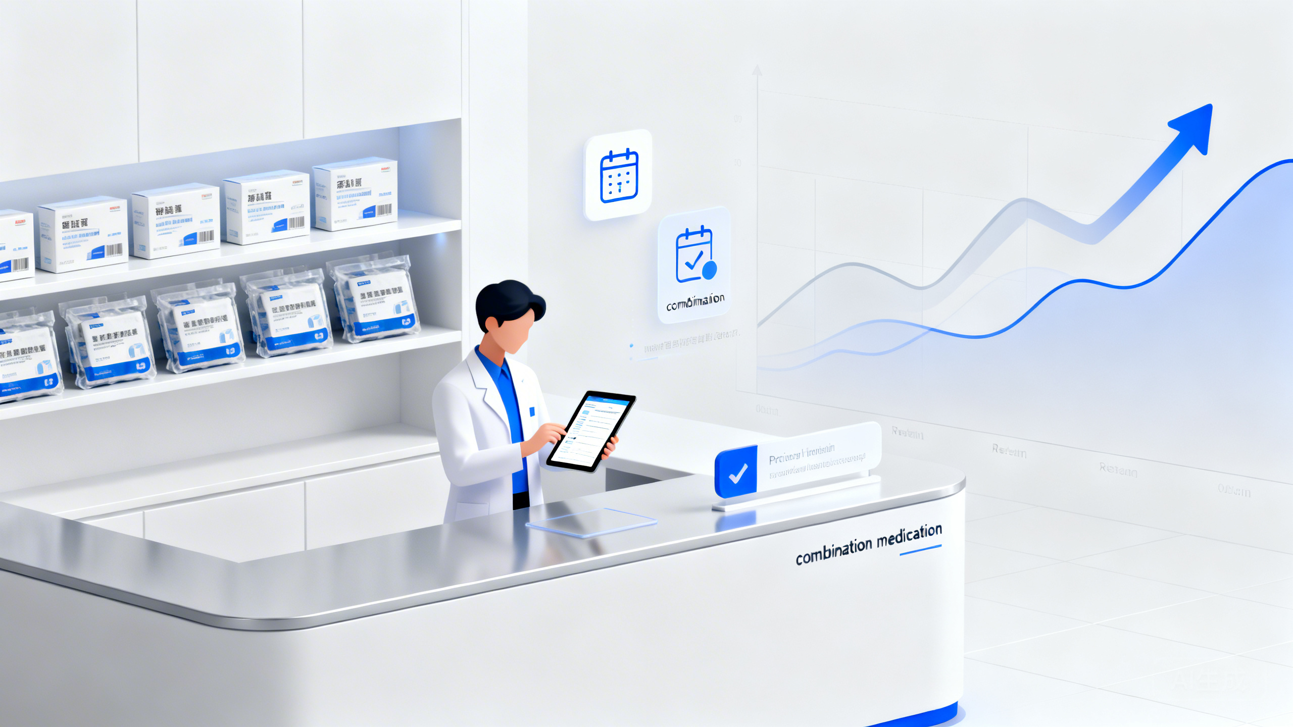 县城药店慢病客群续方留存提升实战：用“慢病随访档案＋处方到期提醒＋联合用药陈列包”把续方率做到65%并让连带销售提升20%