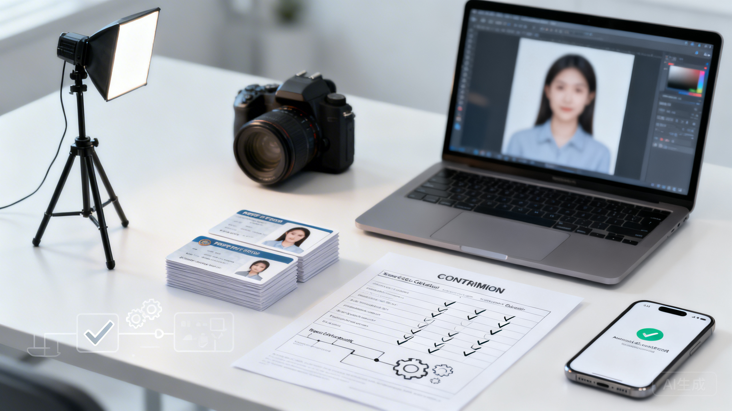 社区证件照小店转化与返工控制案例：用“证件用途尺寸参数清单＋修图预览确认单＋电子回执自动发送”把返工率降到3%并让转介绍提升40%