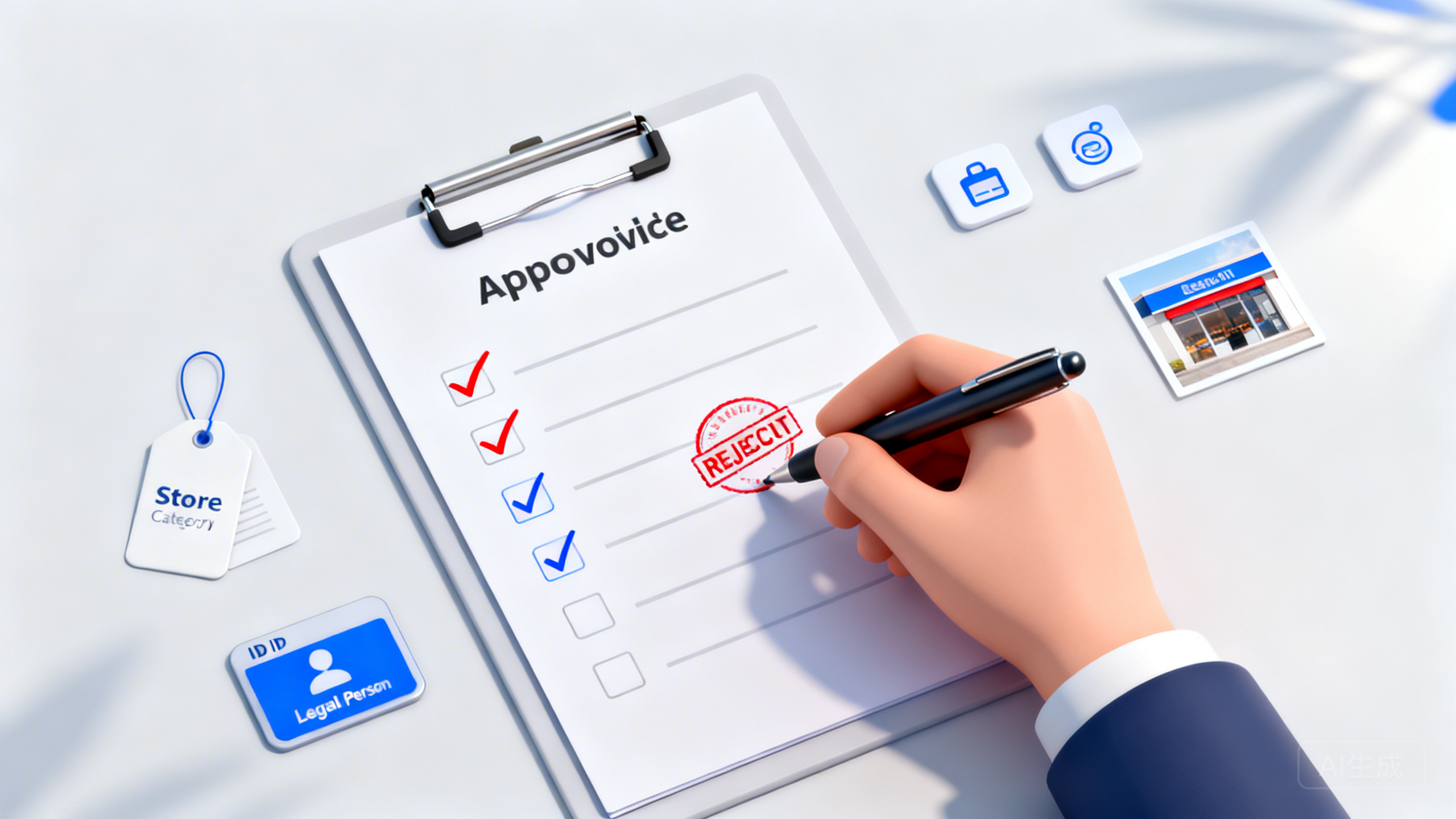 商家助手入驻审核被驳回如何重新提交？经营类目、门店照片与法人信息常见问题排查教程